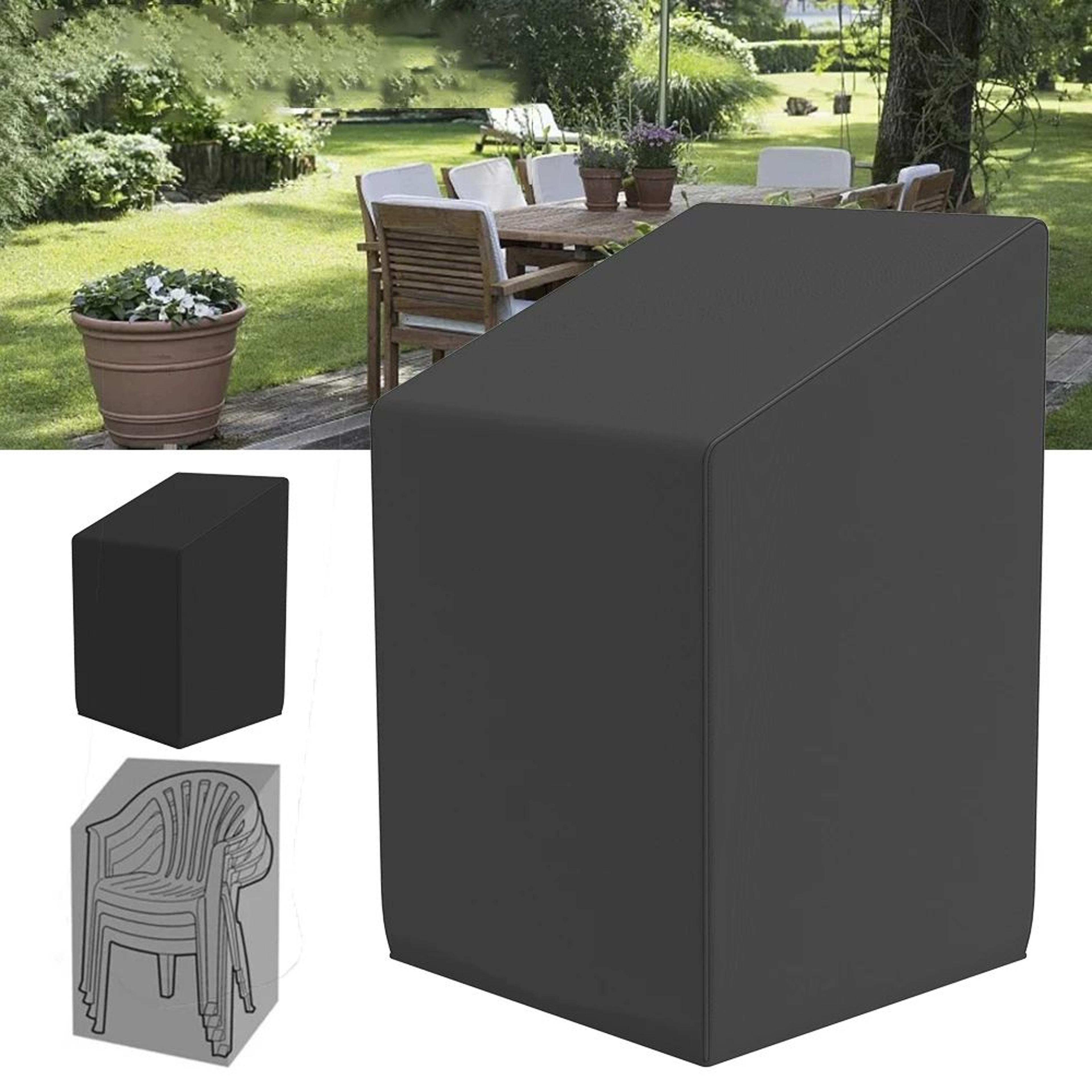 stacked patio chair cover waterproof outdoor furniture protector dust cover