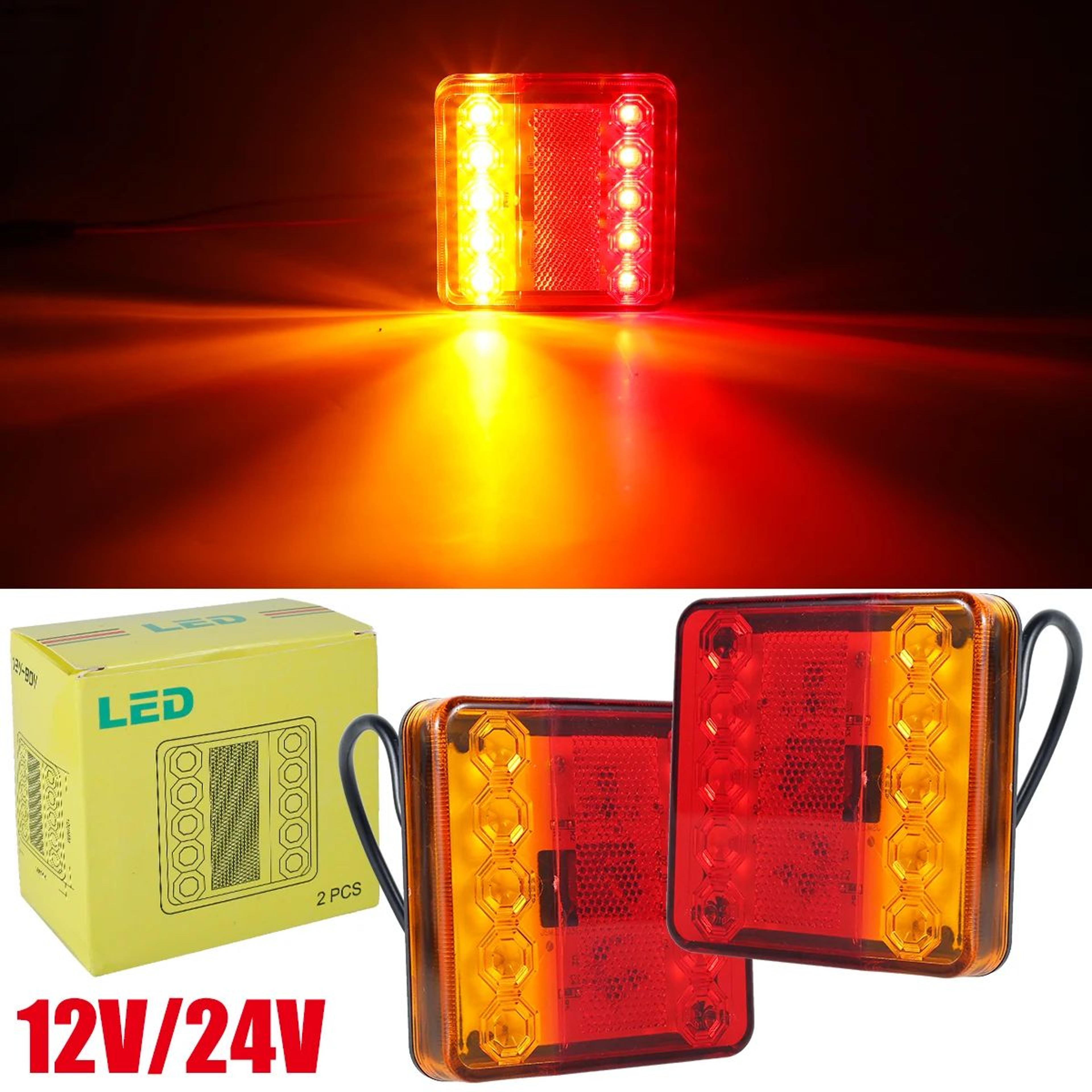 waterproof led trailer tail lights bright rear signal lights for trucks and trailers