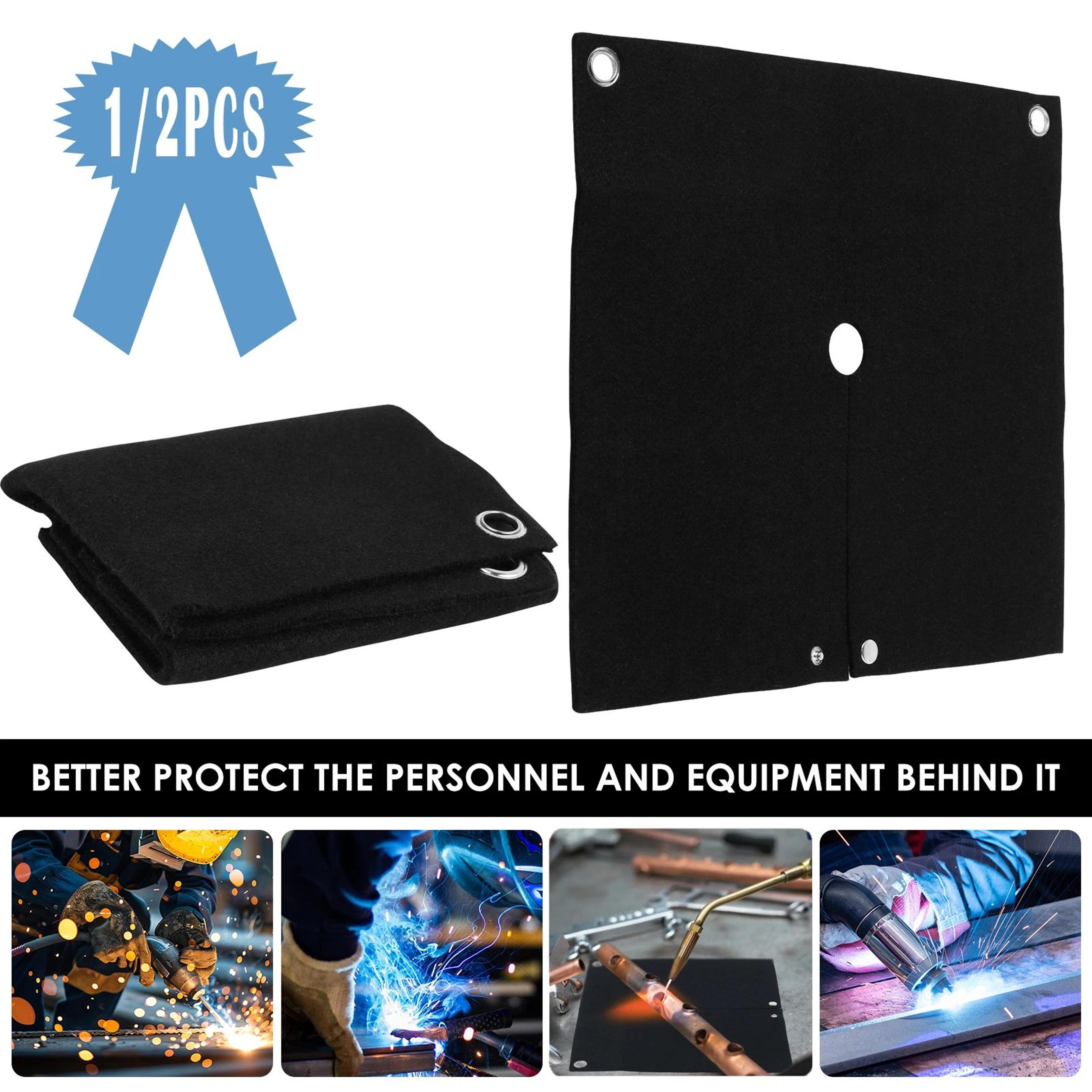 fireproof welding blanket 1800f heat resistant carbon felt protection for metal work