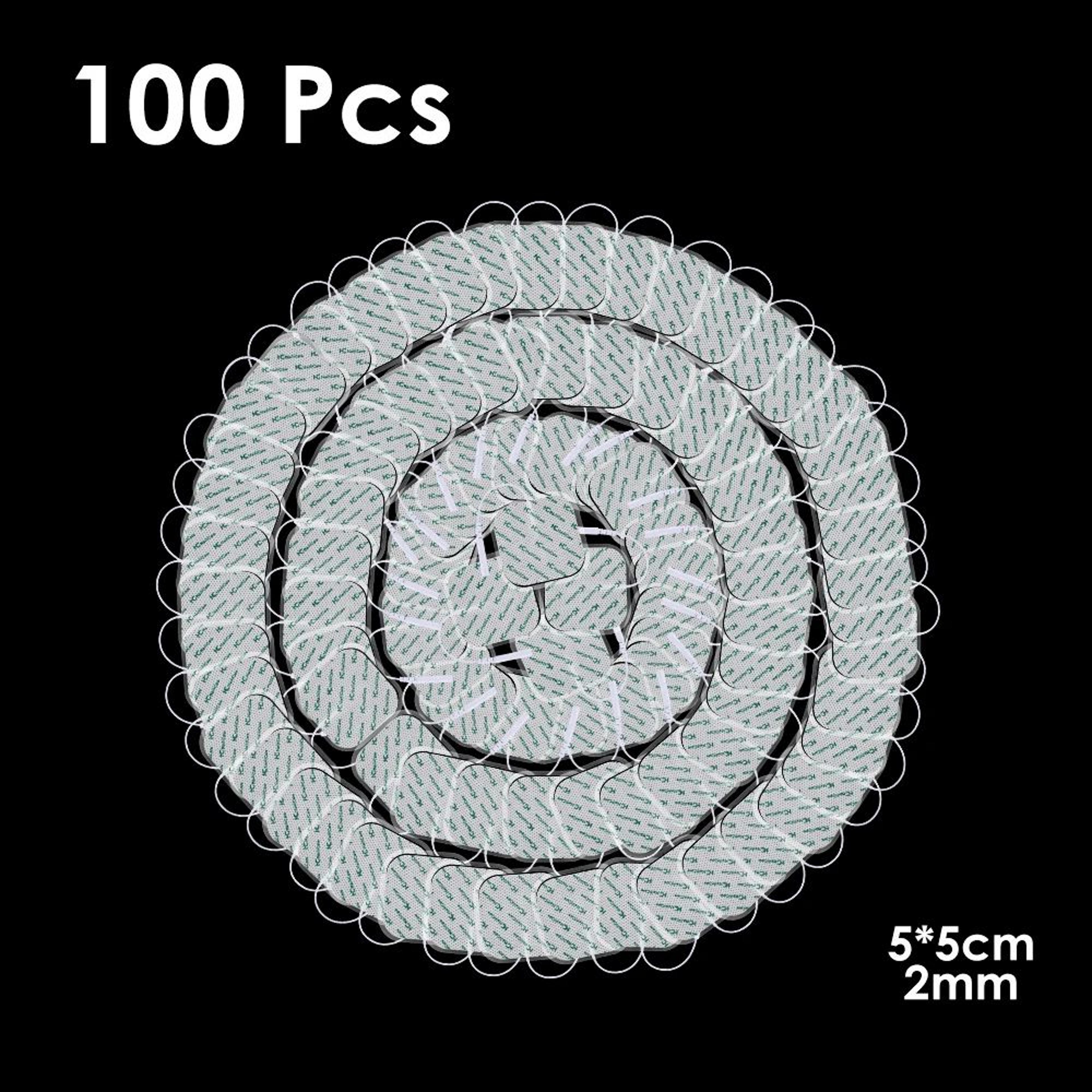Reusable EMS TENS Electrode Pads Muscle Stimulator Replacement Gel Pads