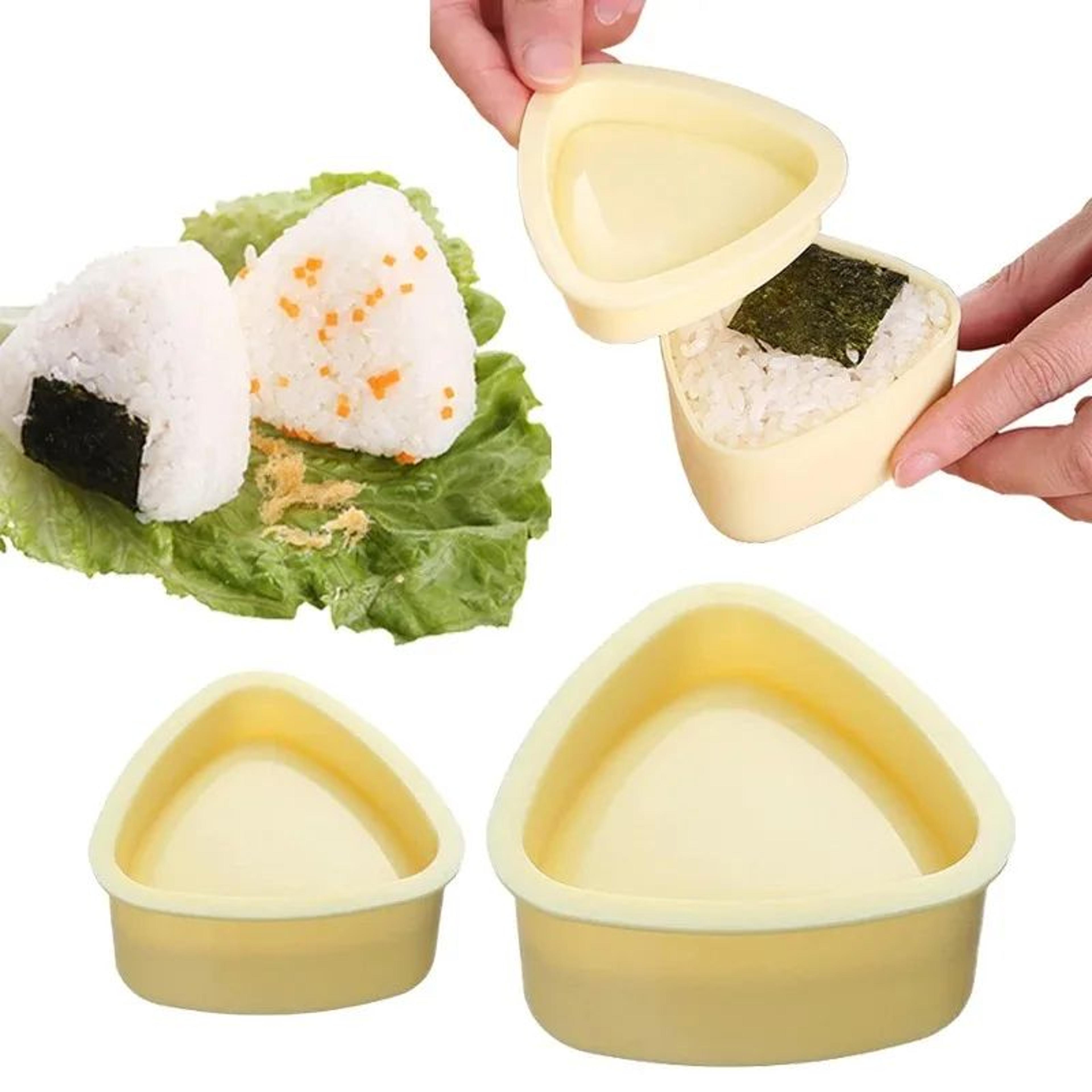 triangle sushi mold rice ball maker for perfect onigiri