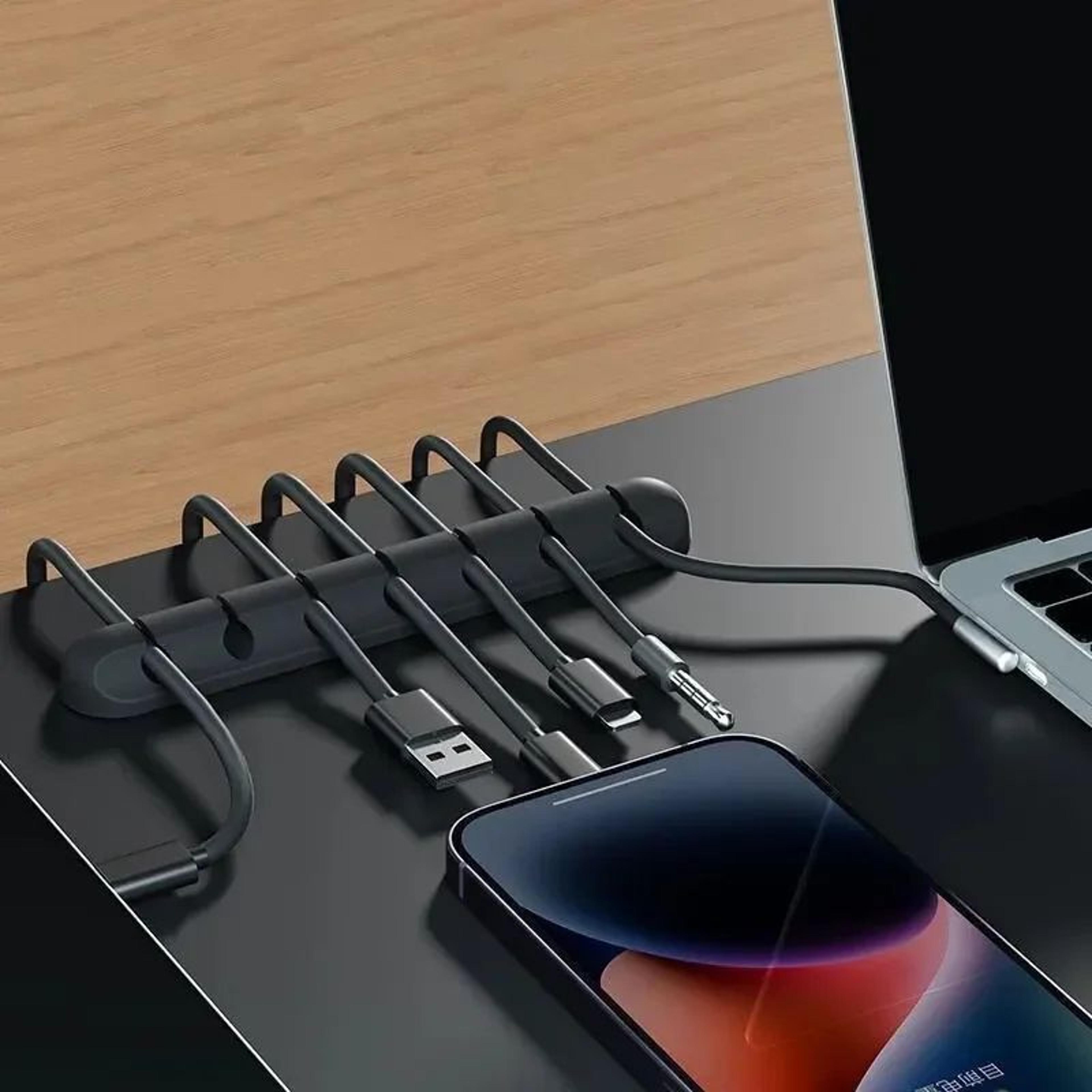 cable organizer clips self adhesive cord holder desk wire management