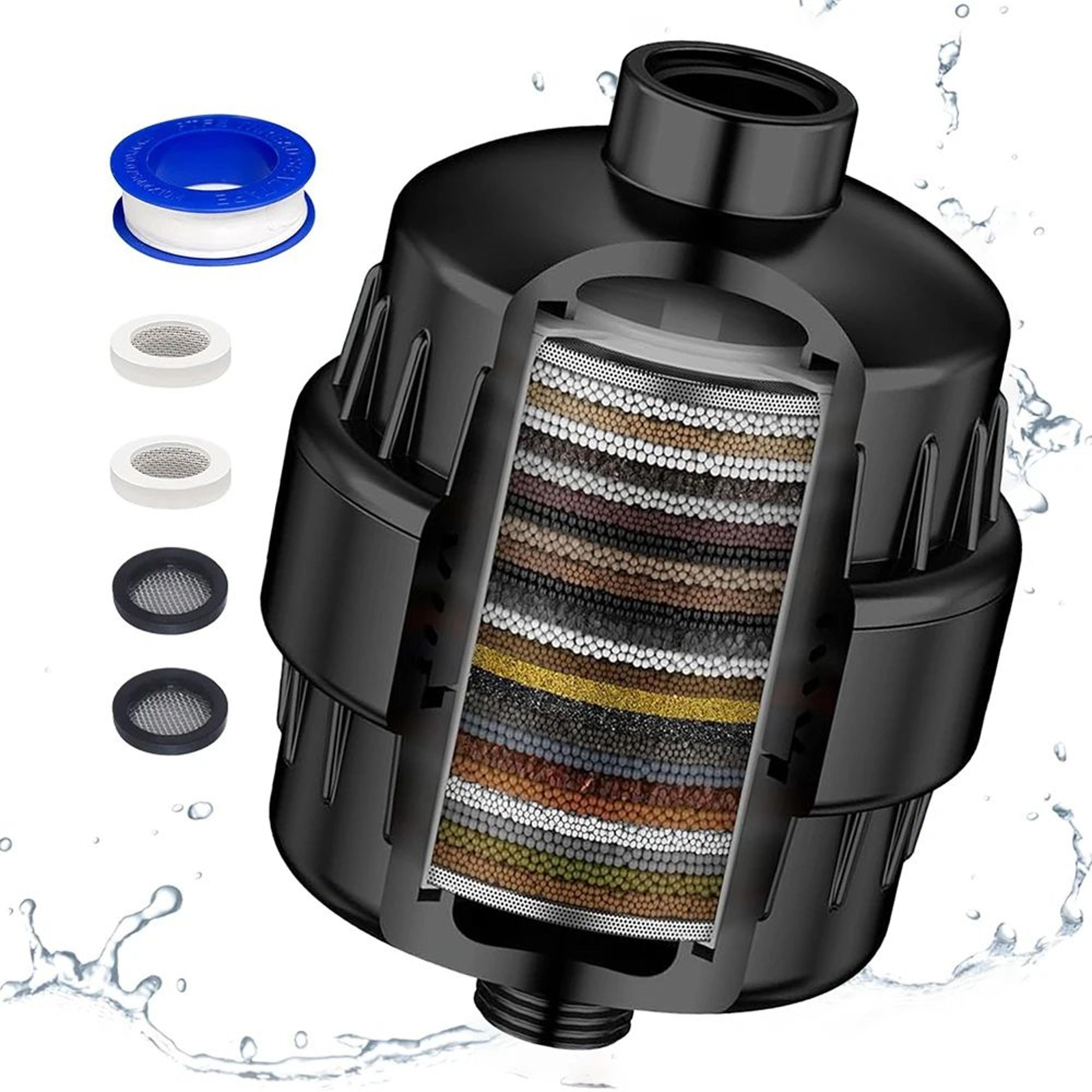 pre shower water filter high flow chlorine removal shower purifier
