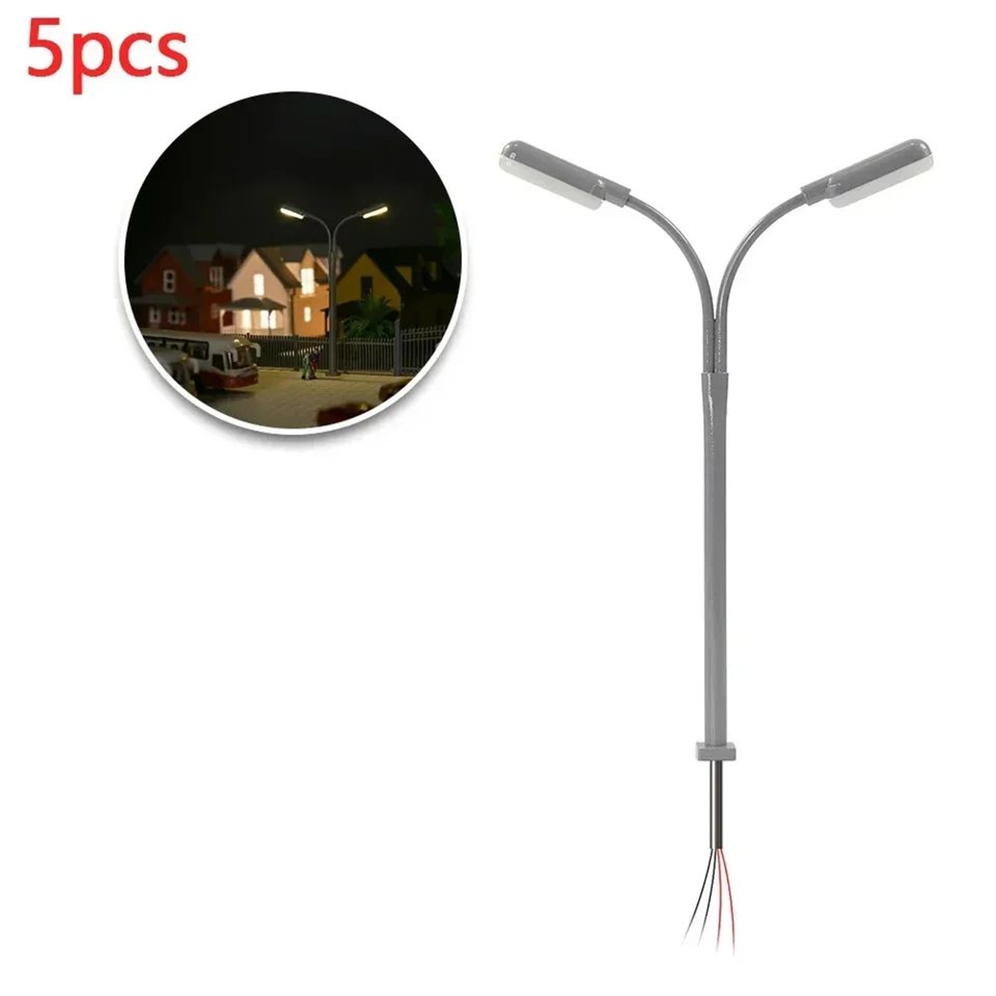 mini led street lamp model train and dollhouse lighting set