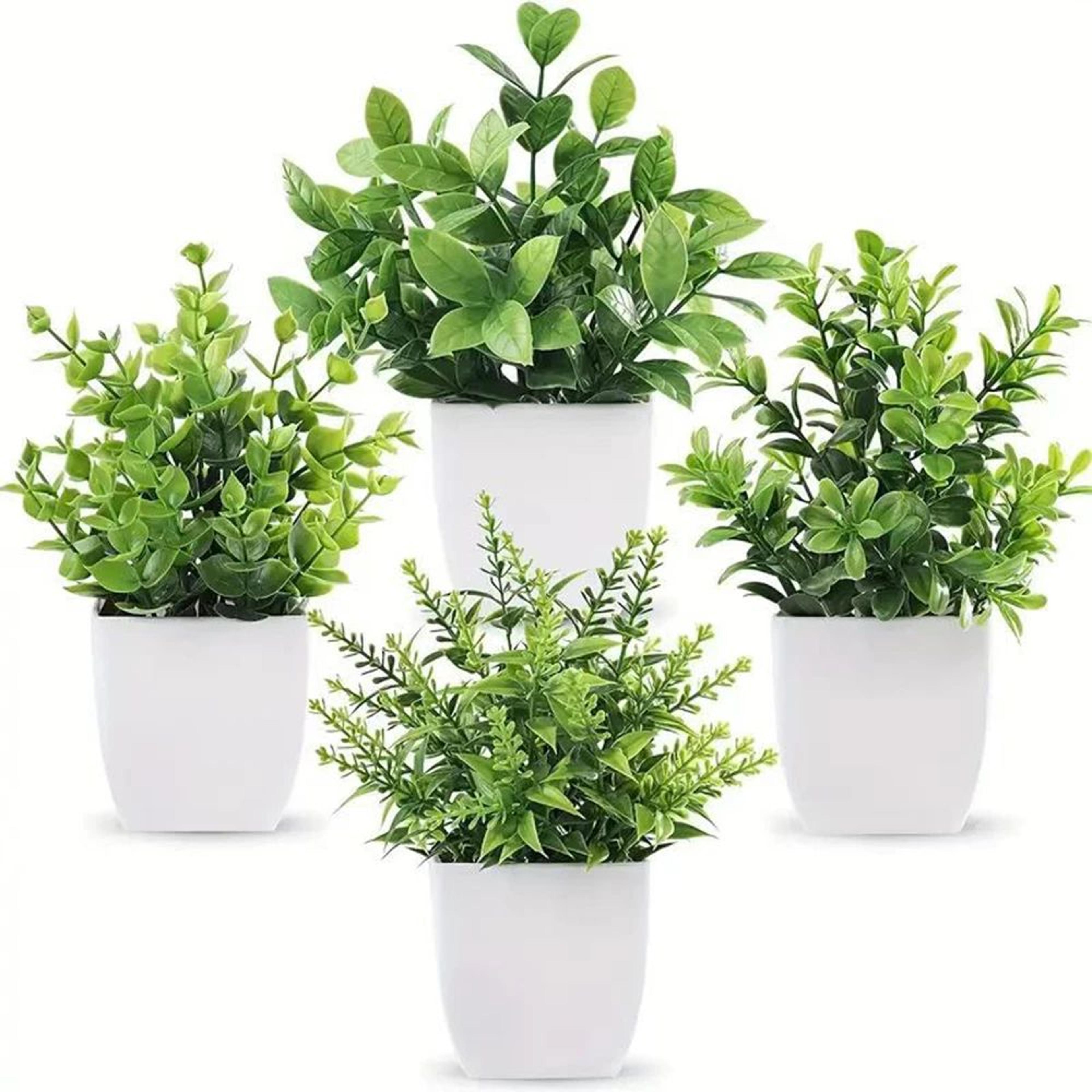 artificial bonsai plant vibrant tabletop greenery decor for home office
