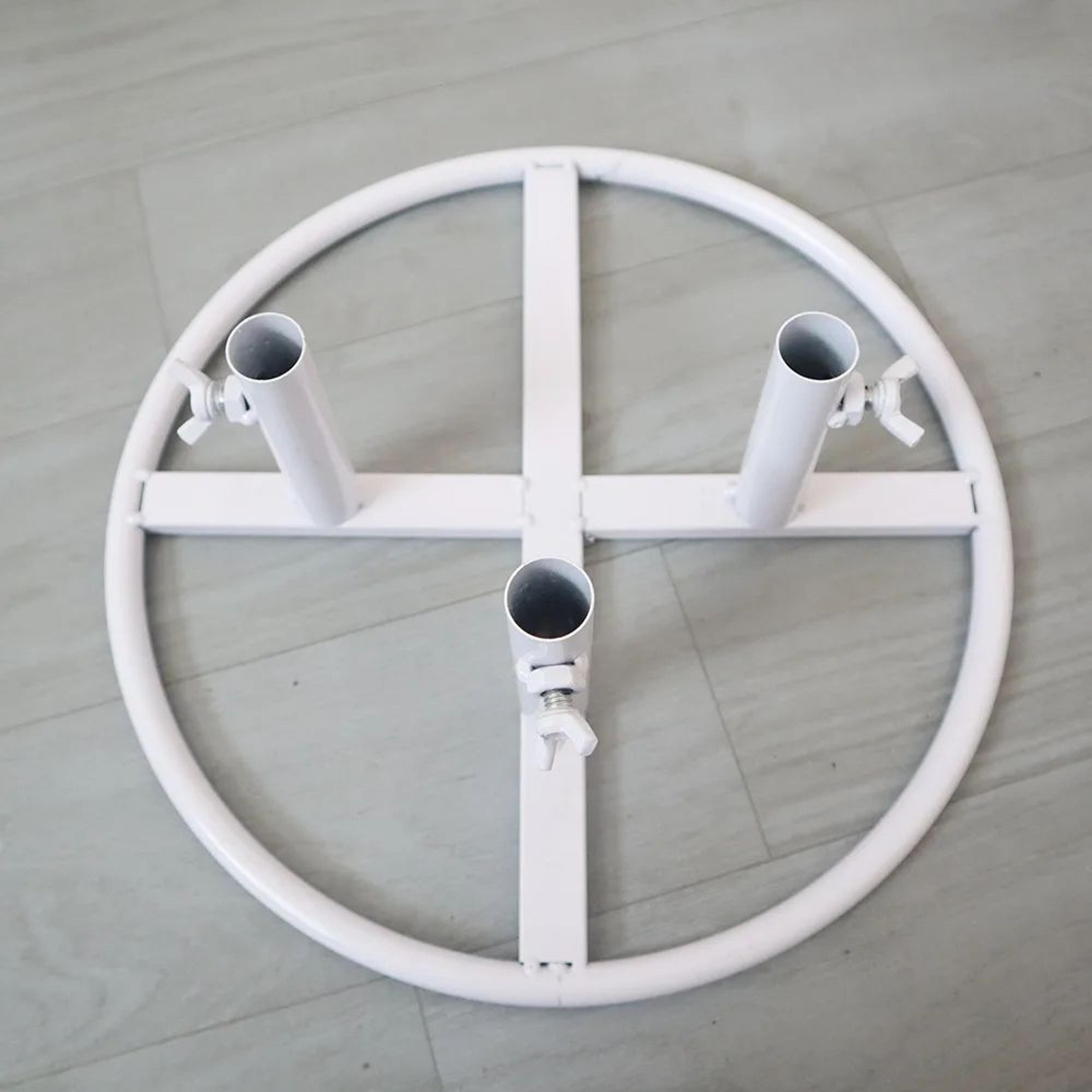 63 inch floor standing flower pole stand base for wedding display and event decor