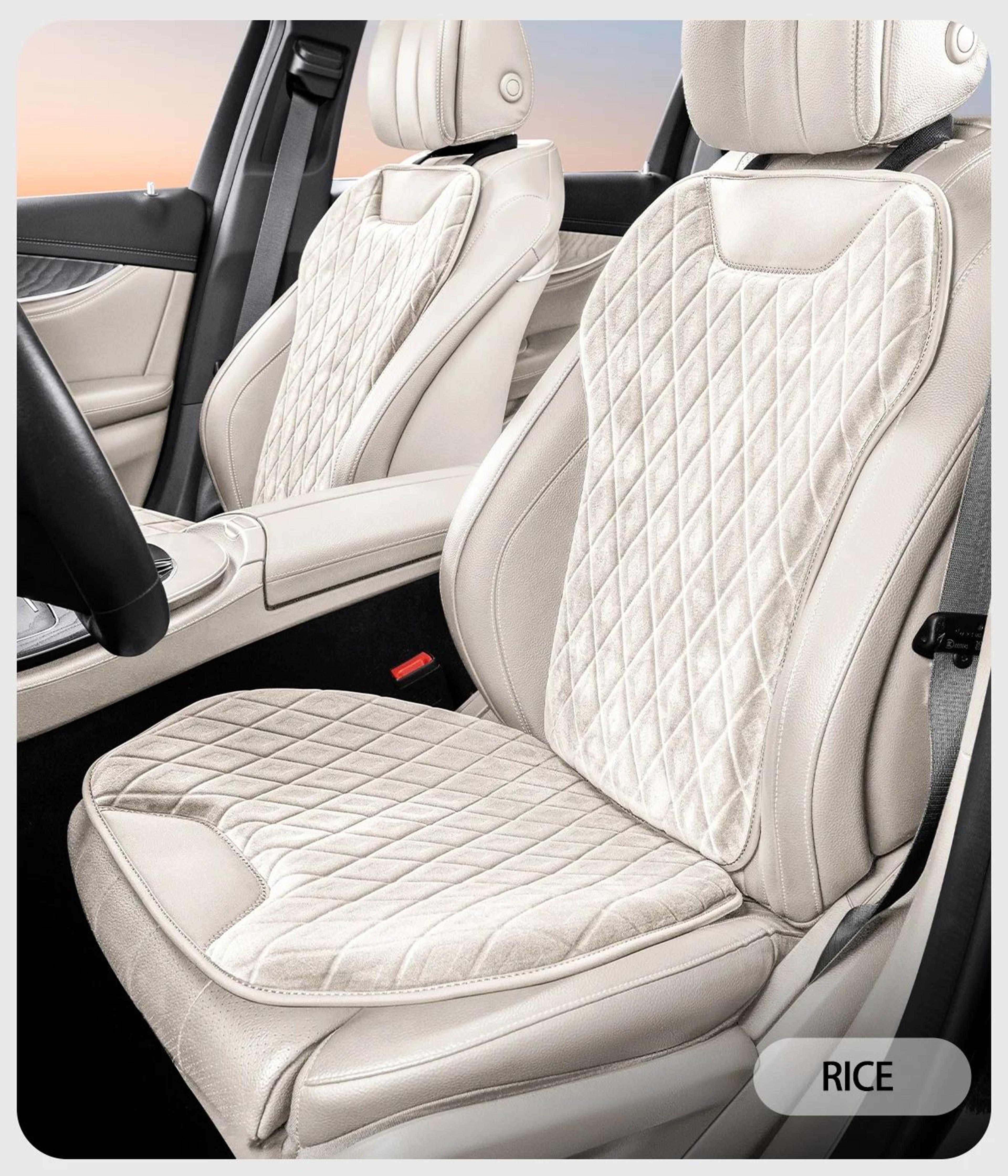 universal flannel car seat cushion mat set
