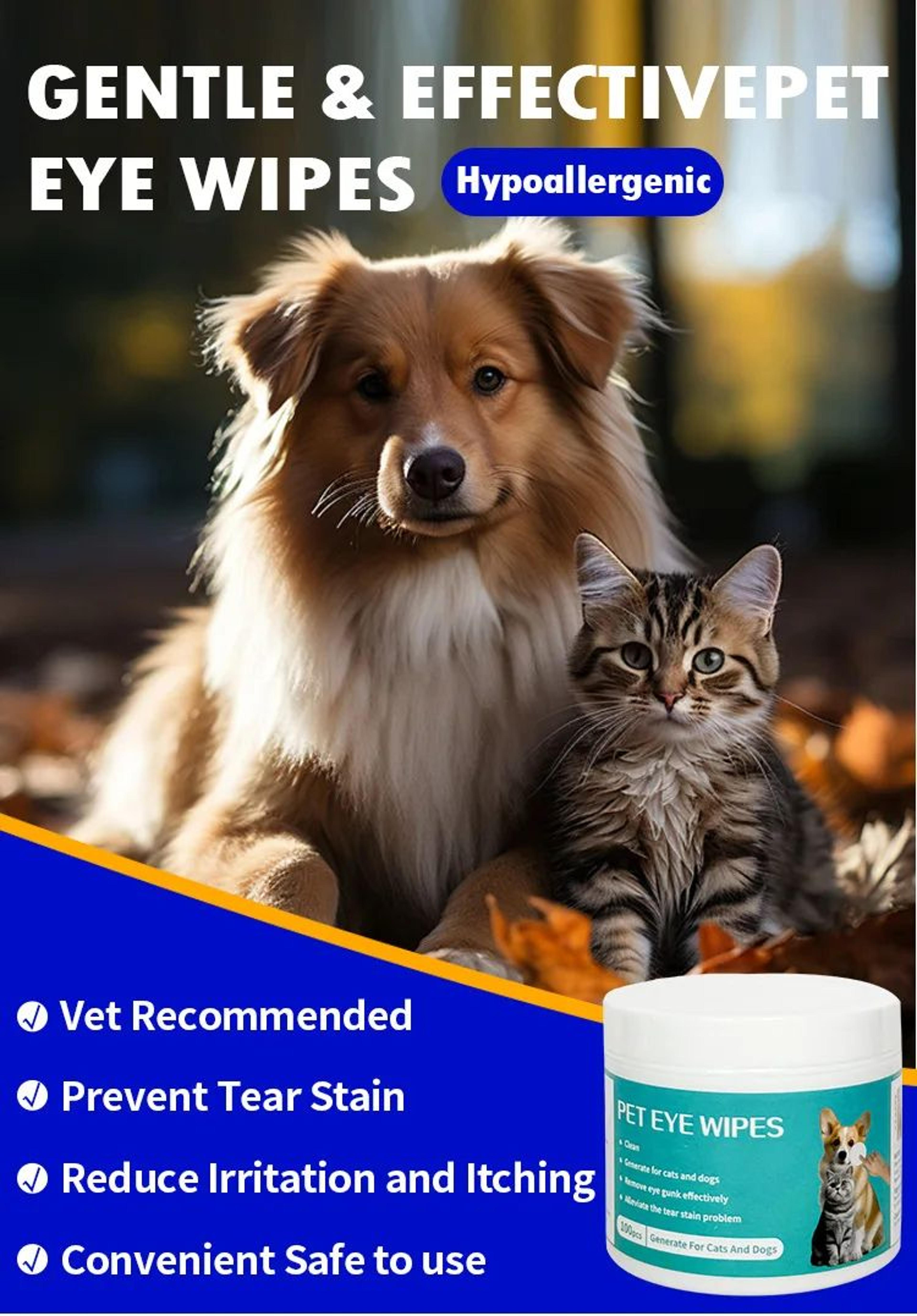 puresight pet eye cleaning wipes