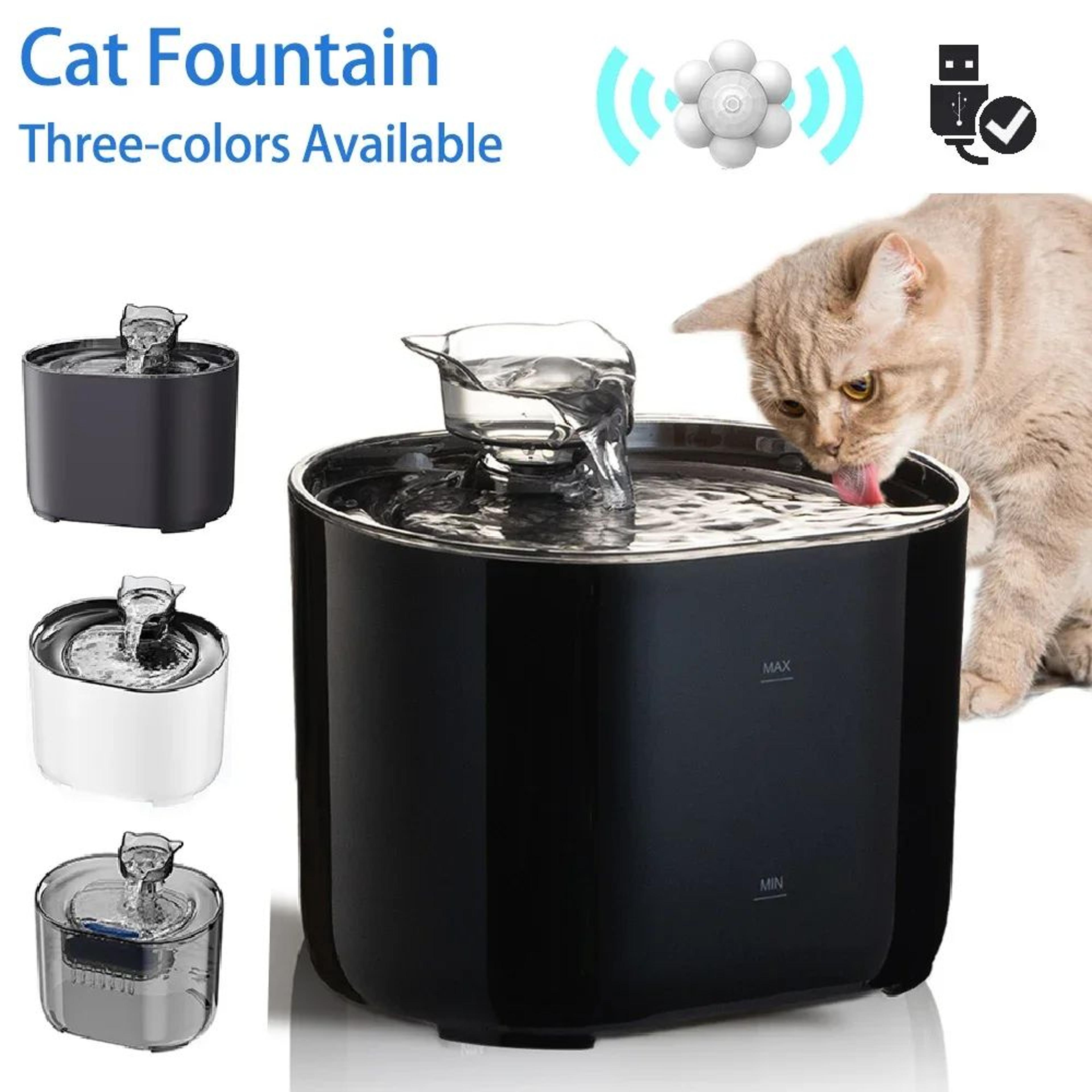 freshflow automatic cat water fountain