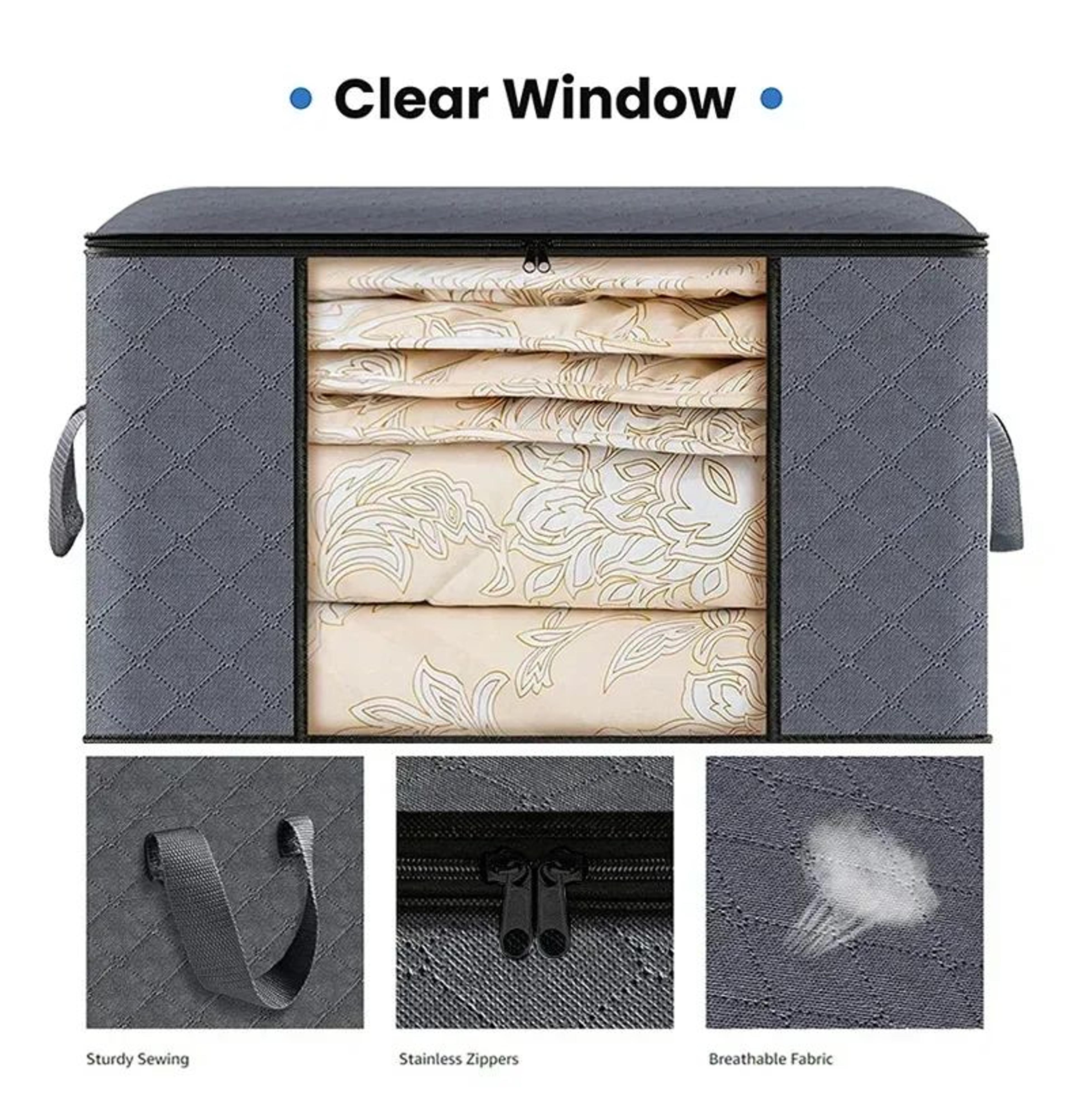 large capacity clothes storage bags foldable blanket