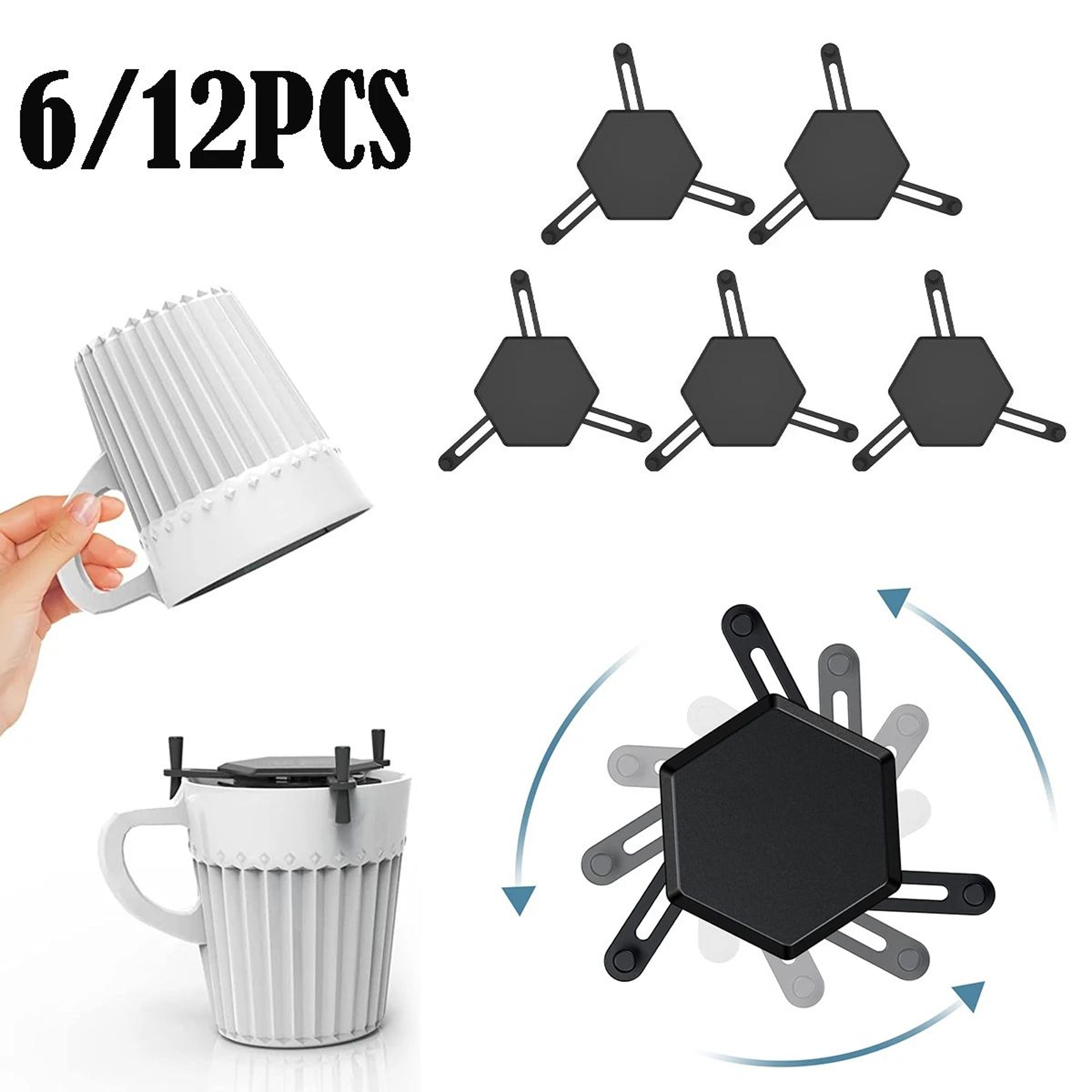stackable coffee mug organizer adjustable cup holder storage rack