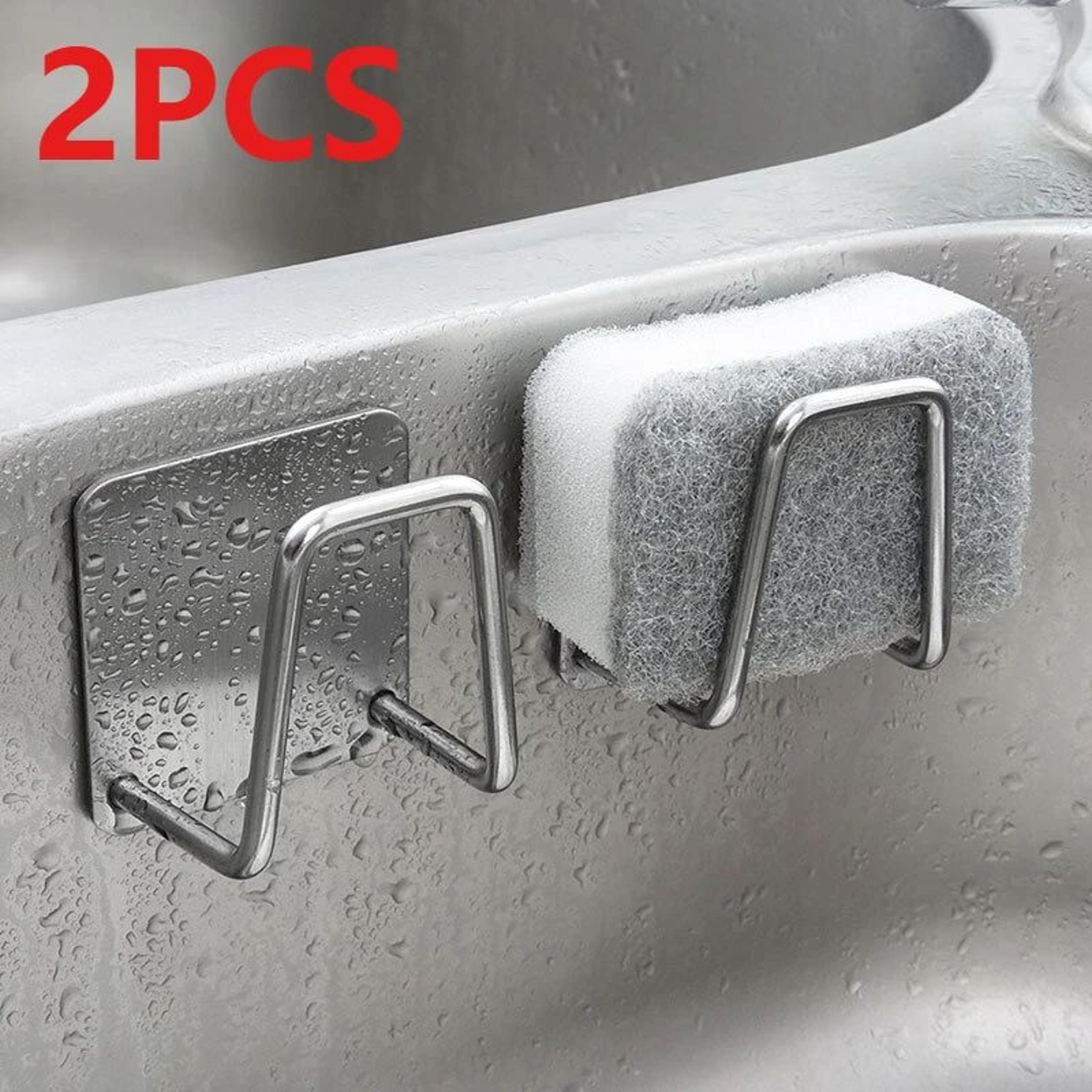stainless steel sink sponge holder rack