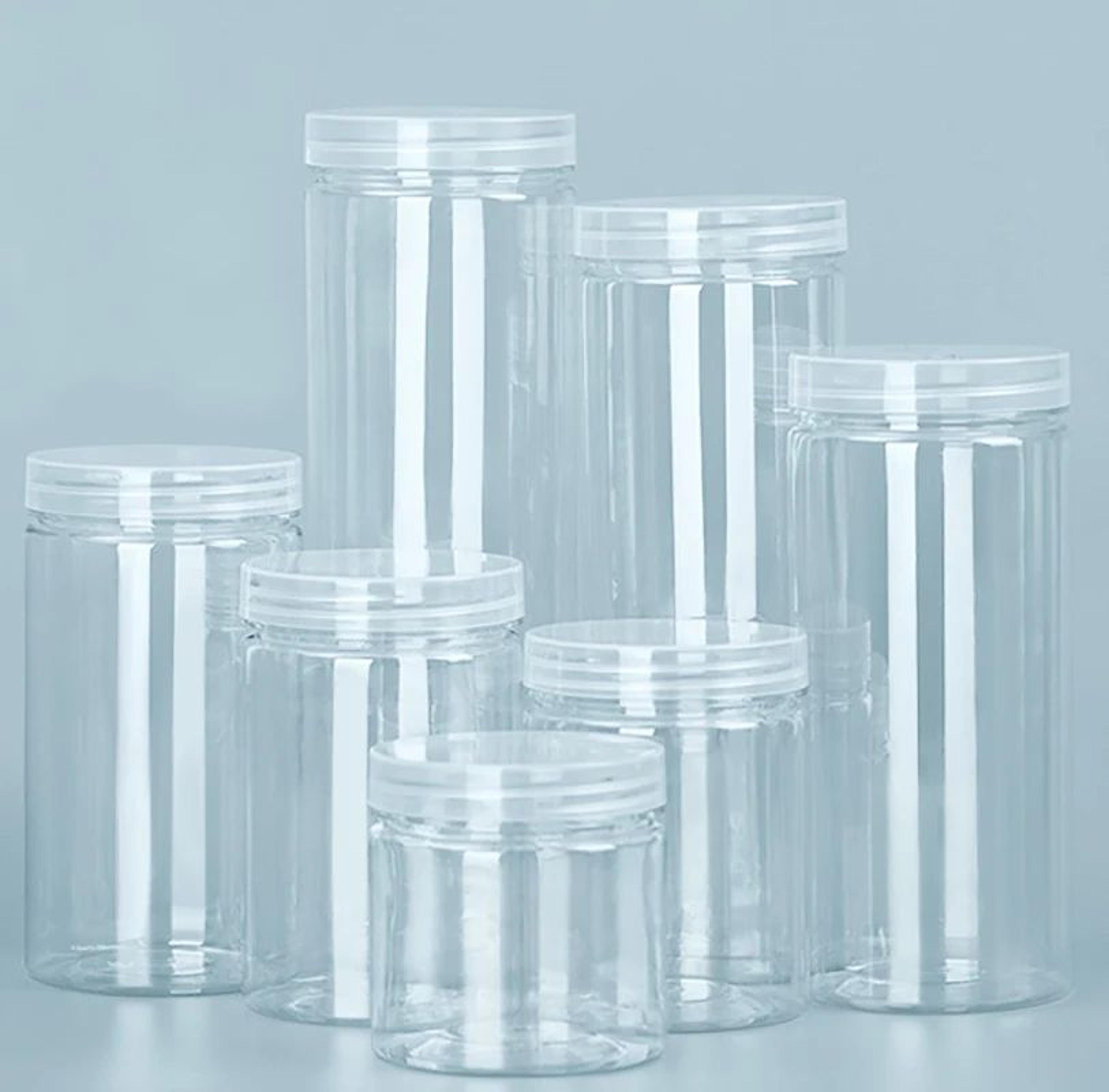 clear airtight food storage container kitchen pantry organizer jar