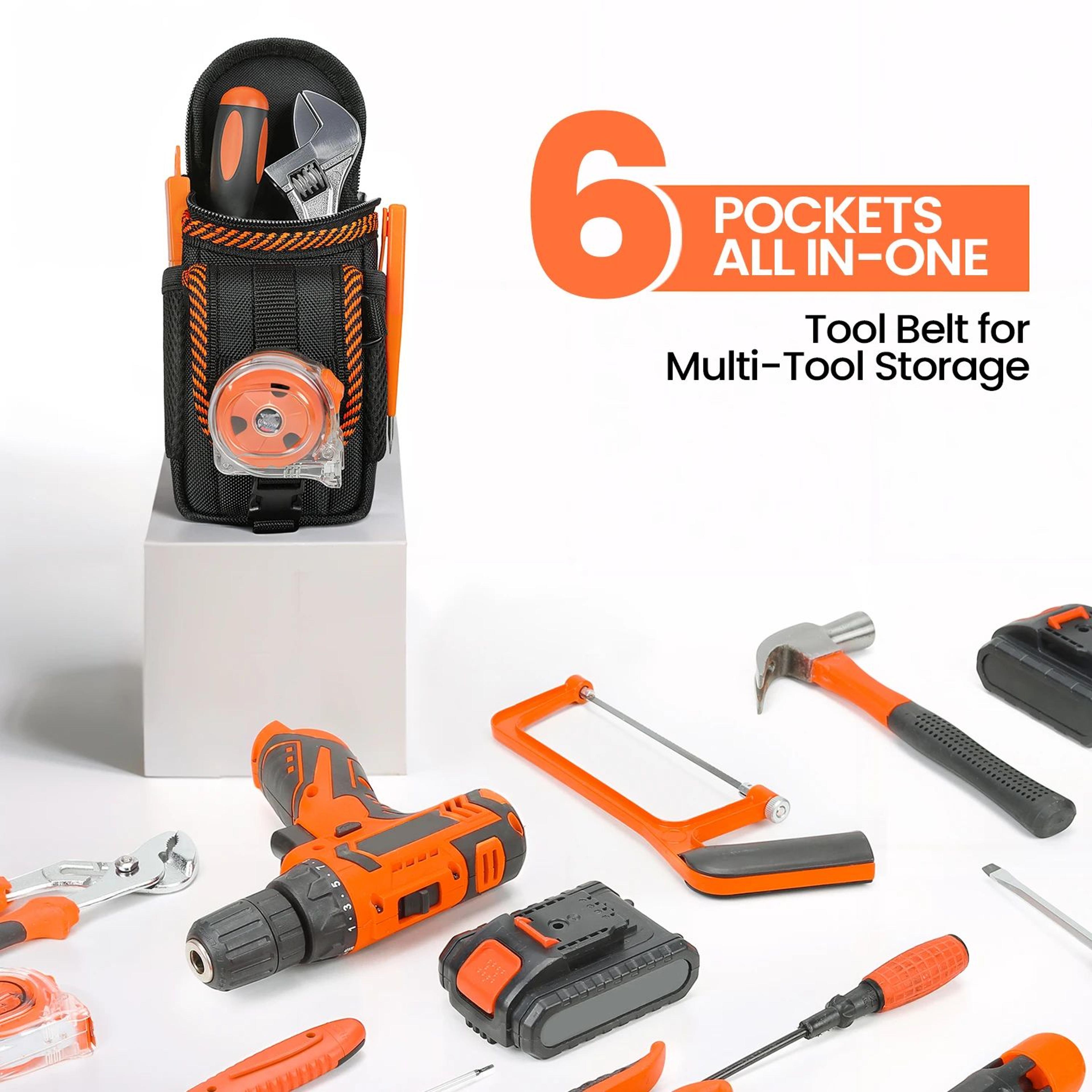 small tool pouch with belt clip
