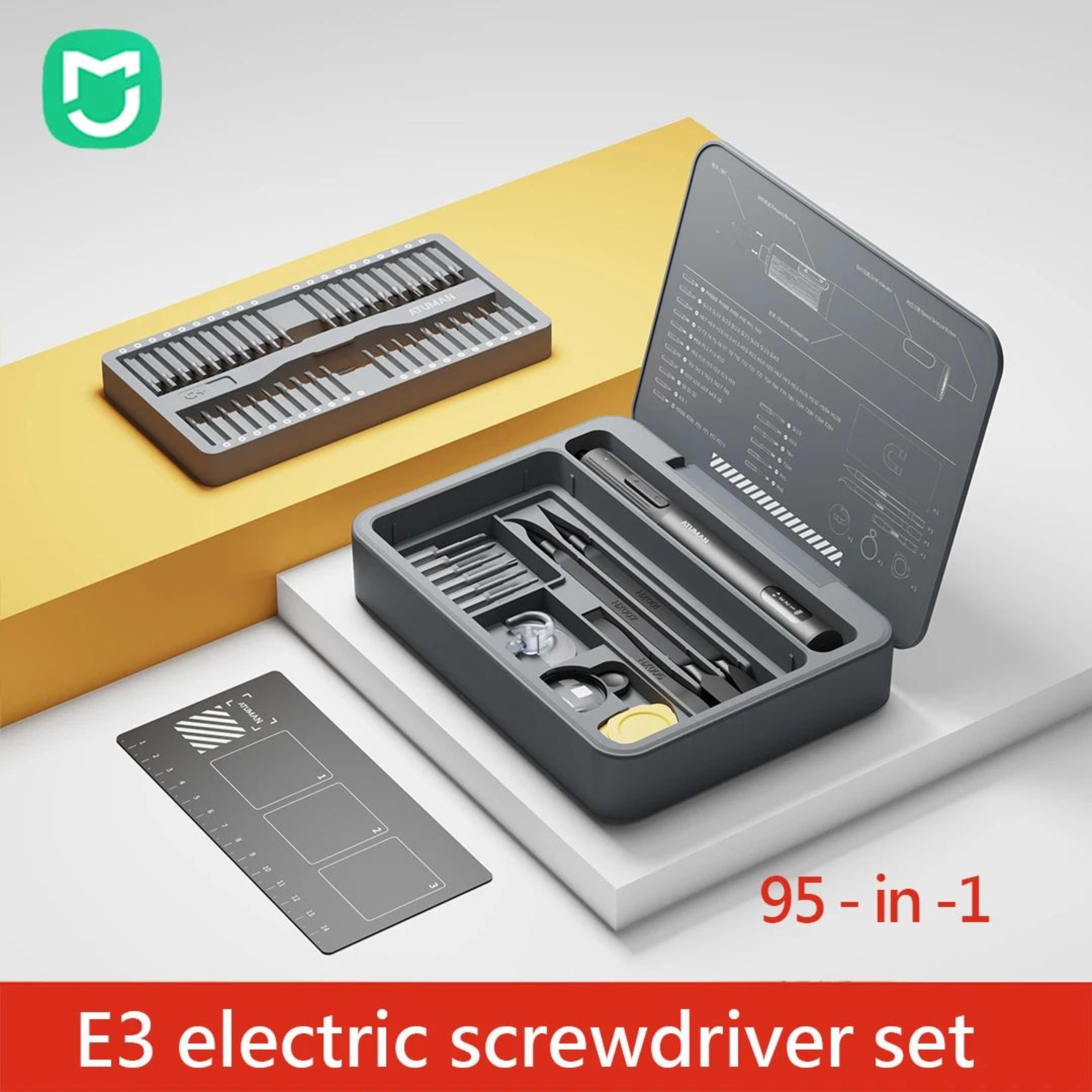 mijia duka atuman electric precision screwdriver kit 95 in 1 rechargeable repair tool