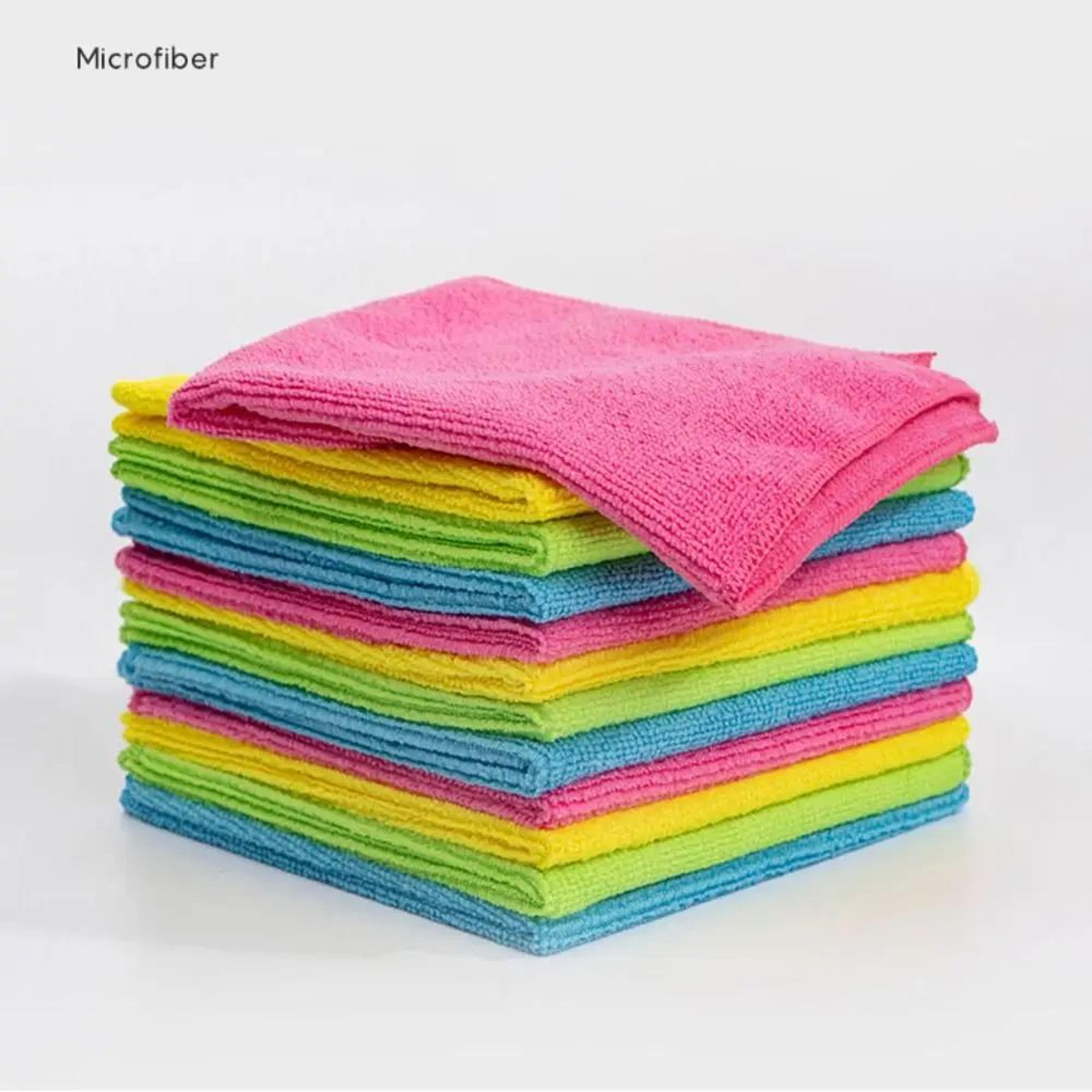 premium microfiber cleaning cloth super absorbent kitchen and car towel