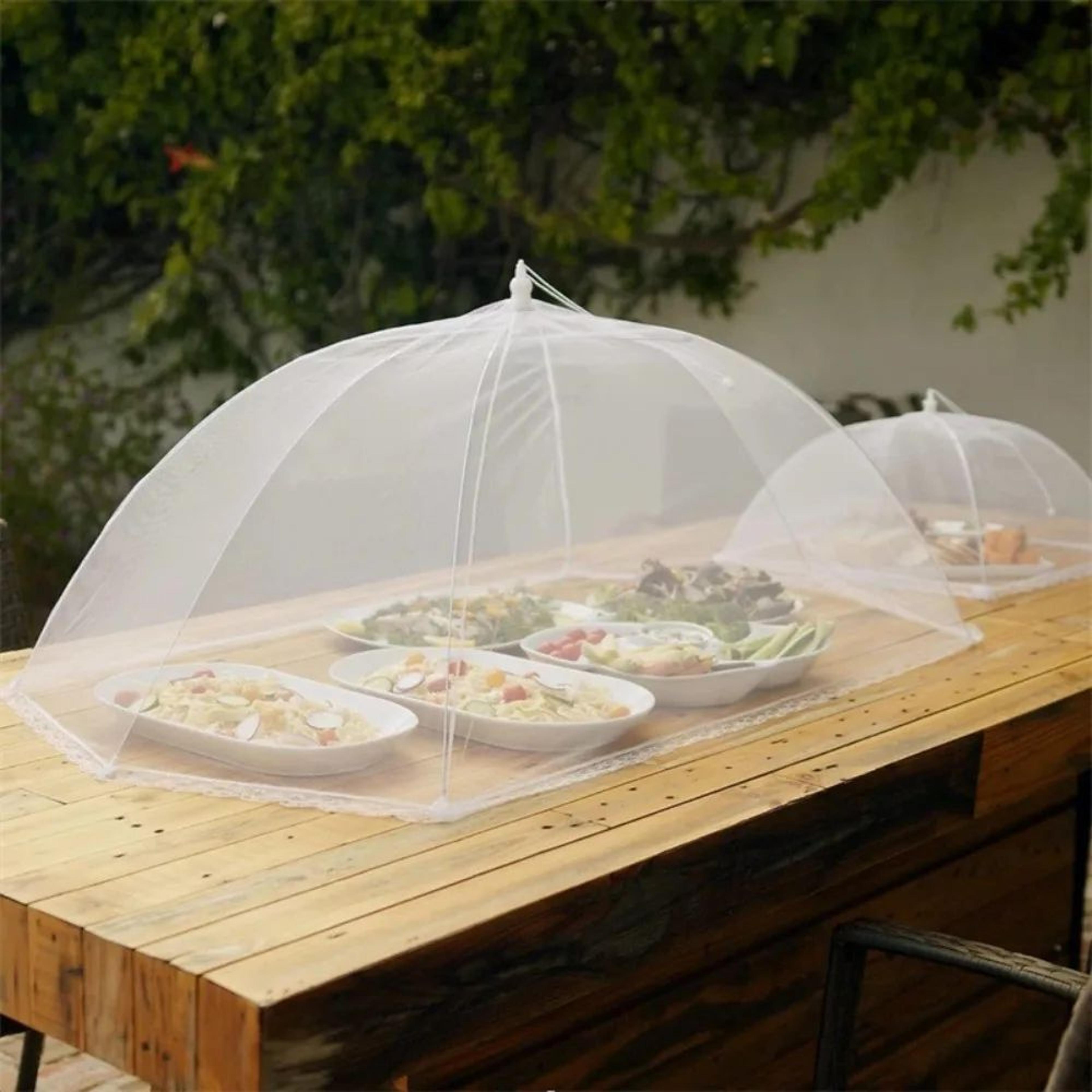 collapsible mesh food cover pop up food tent for kitchen and outdoor dining