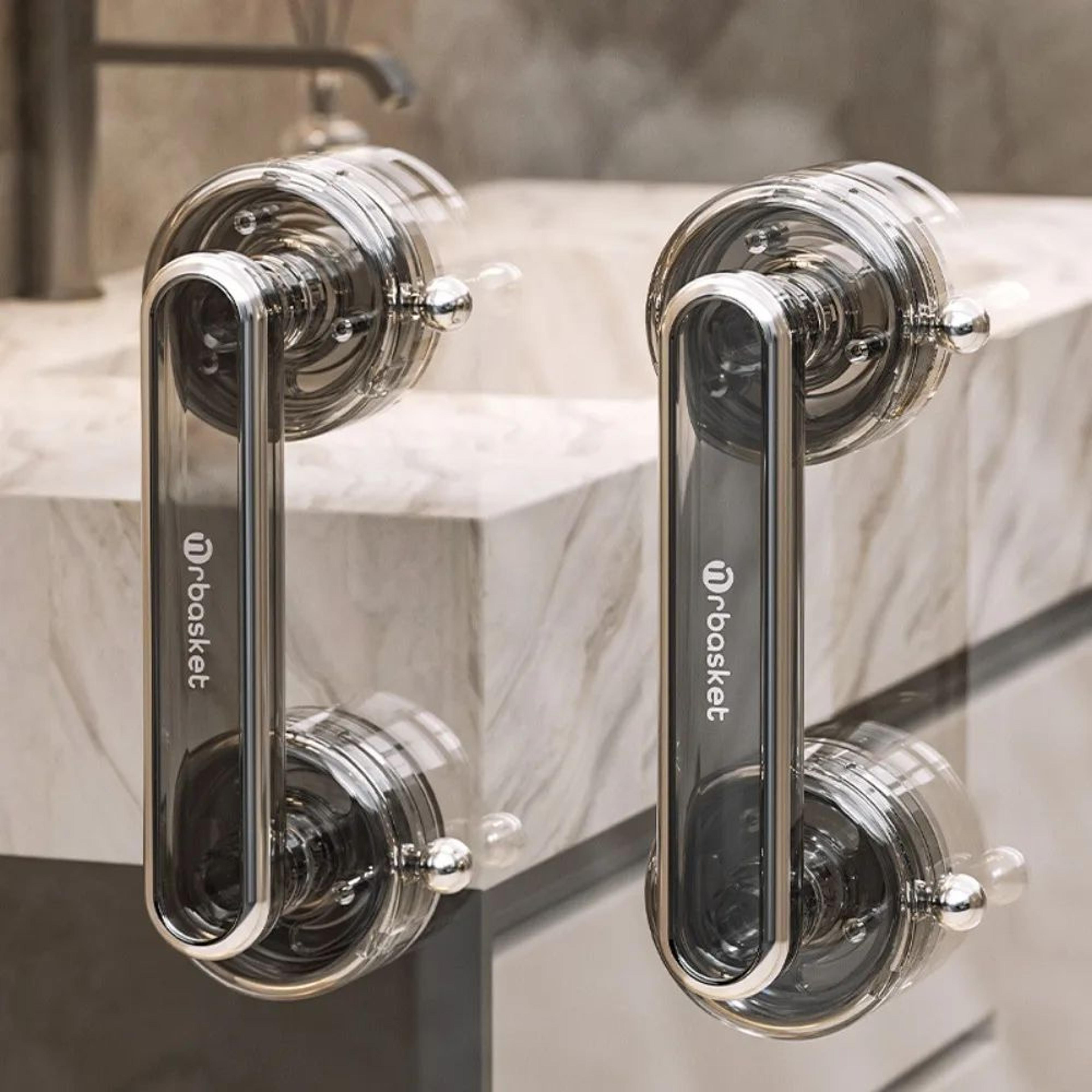 portable suction cup door handle reusable grip for glass sliding doors and cabinets