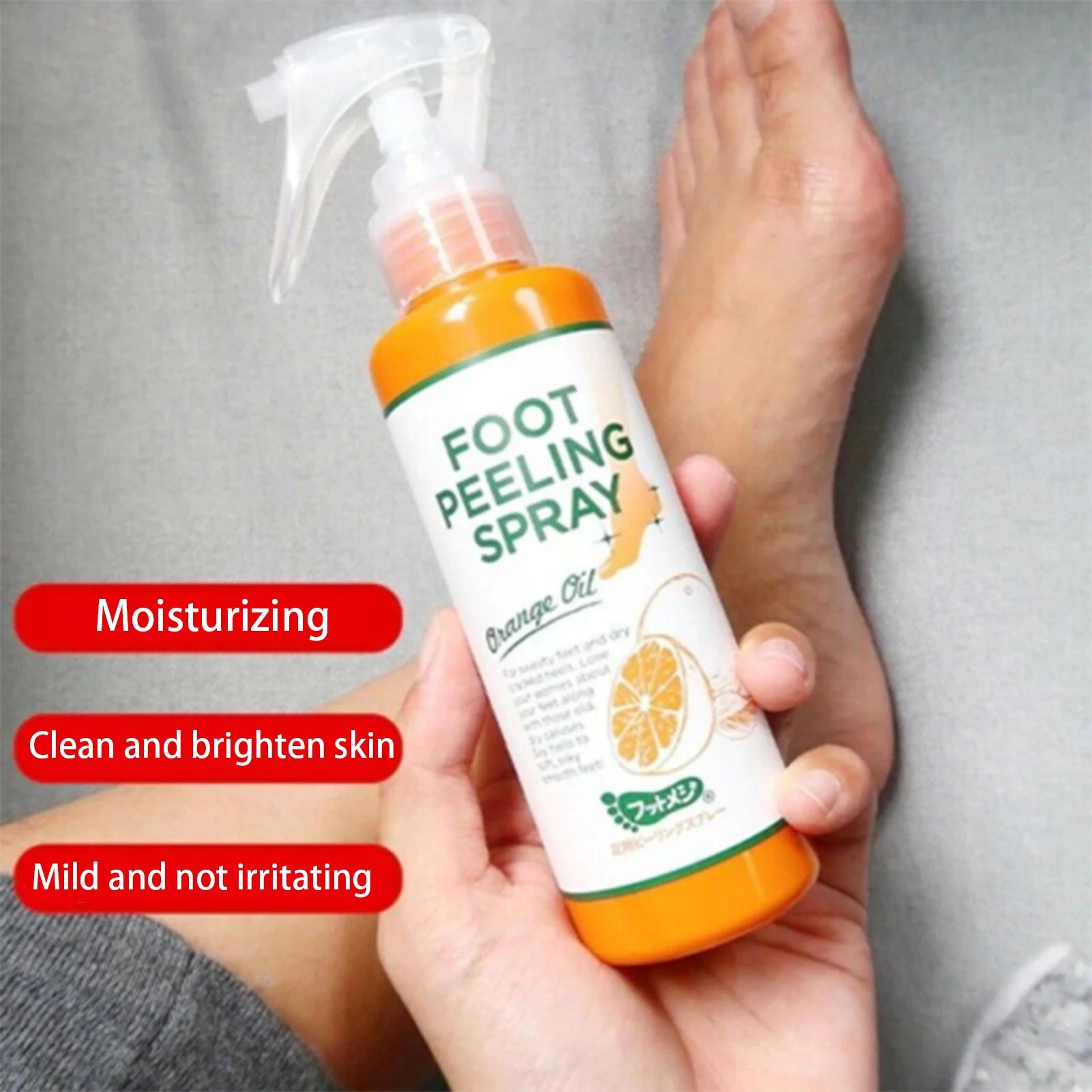 100ml foot peeling spray dead skin remover and moisturizing foot care treatment