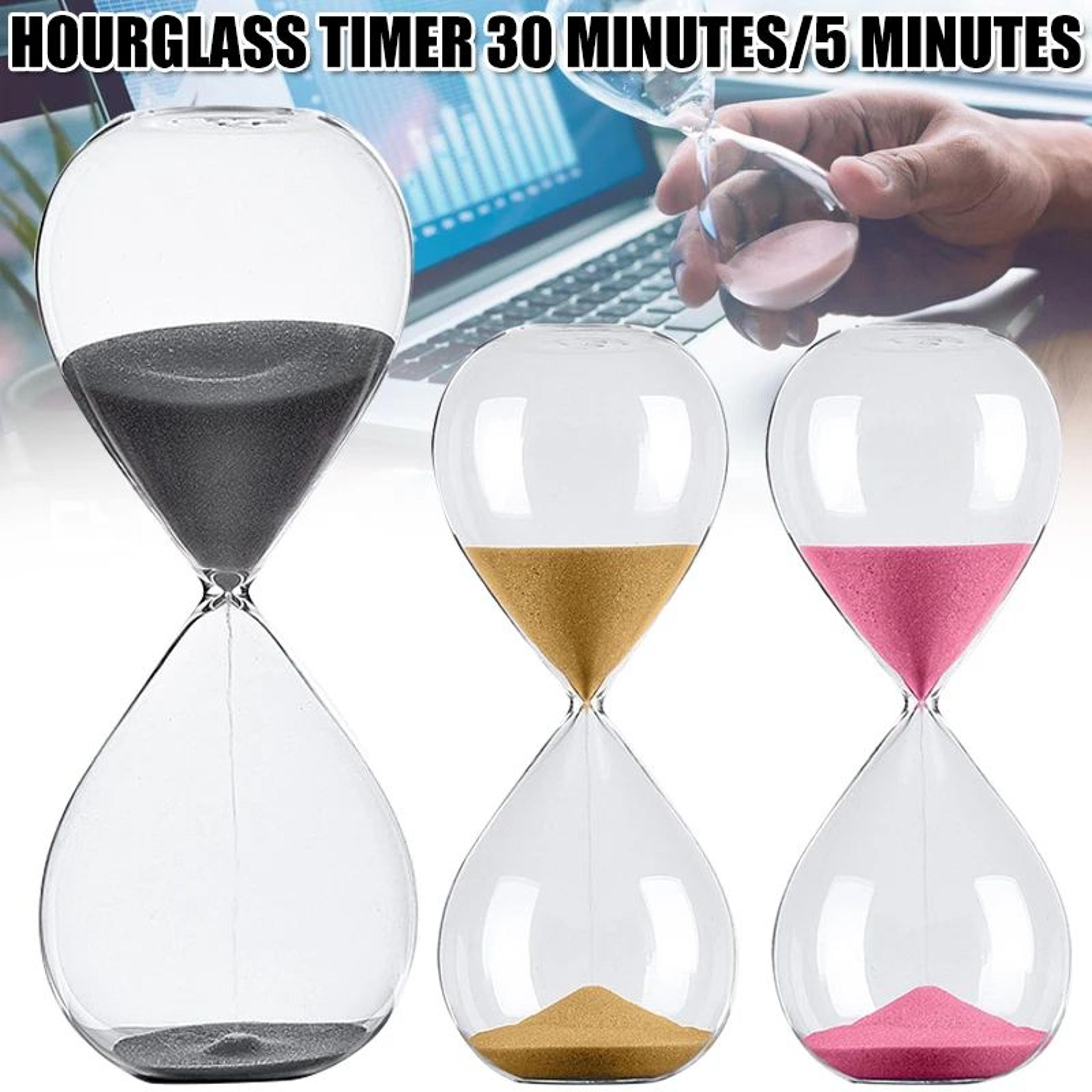 modern sand timer hourglass timer for cooking study and home decor