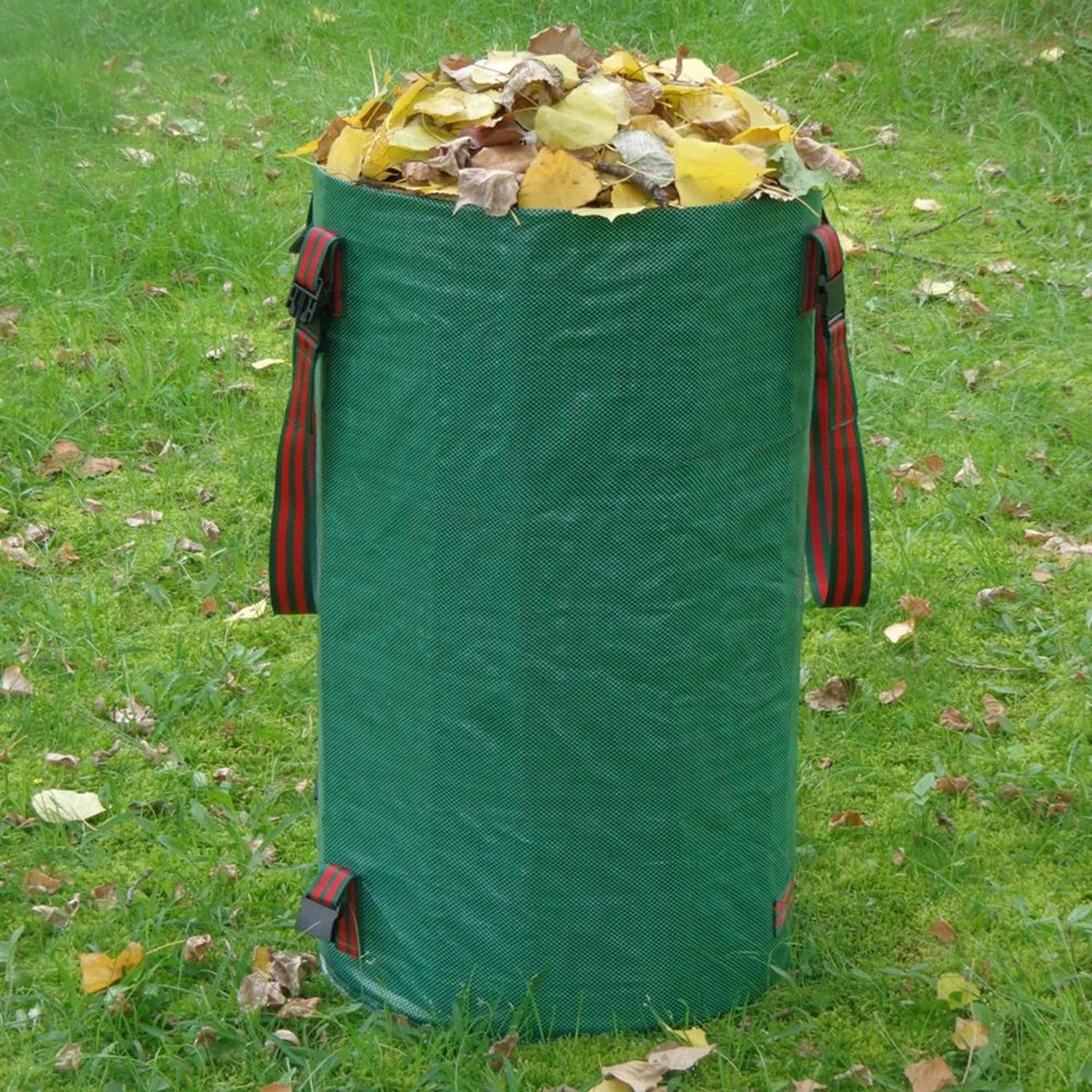 reusable garden waste bag large capacity leaf storage bag for yard cleanup