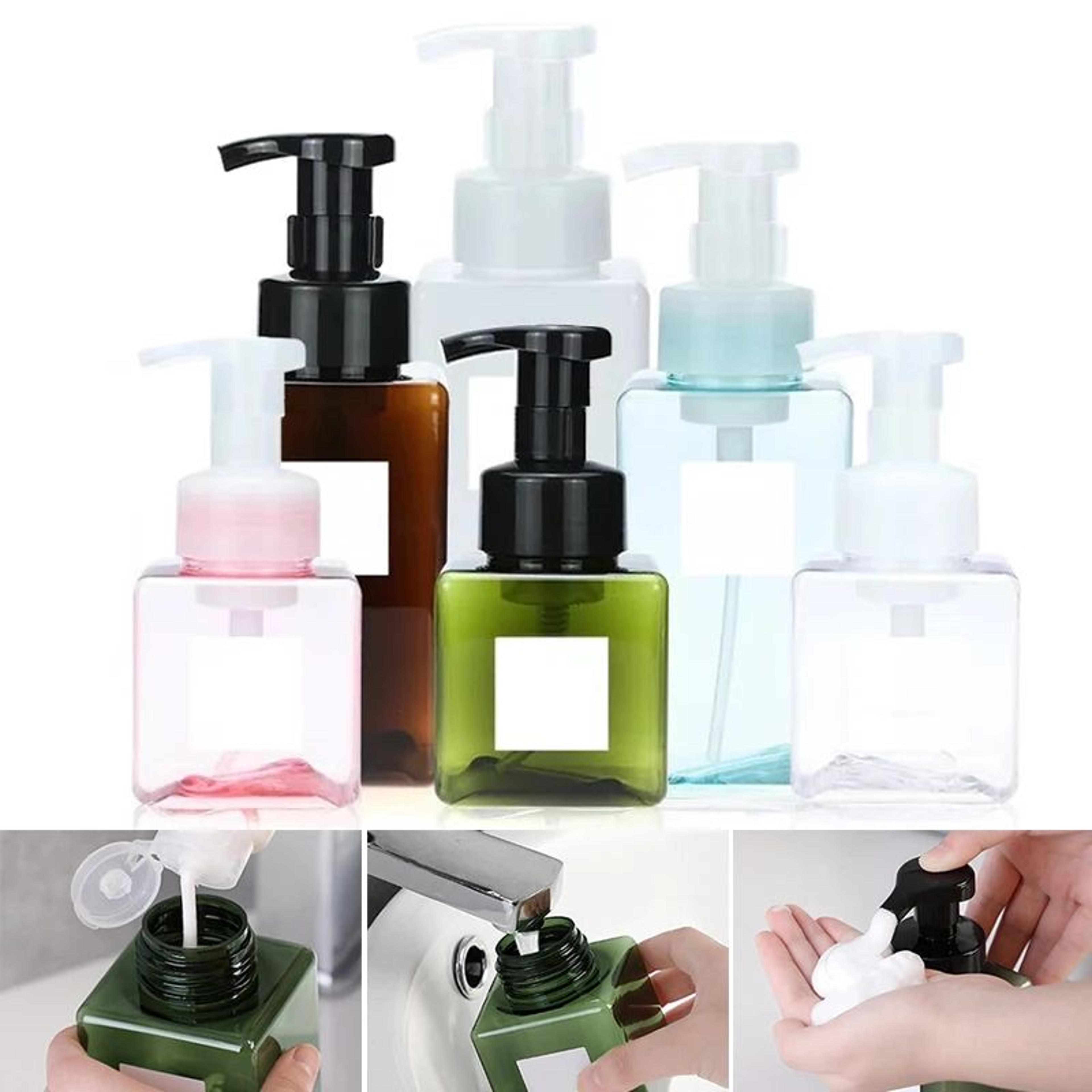 foaming soap dispenser bottle refillable pump bottle