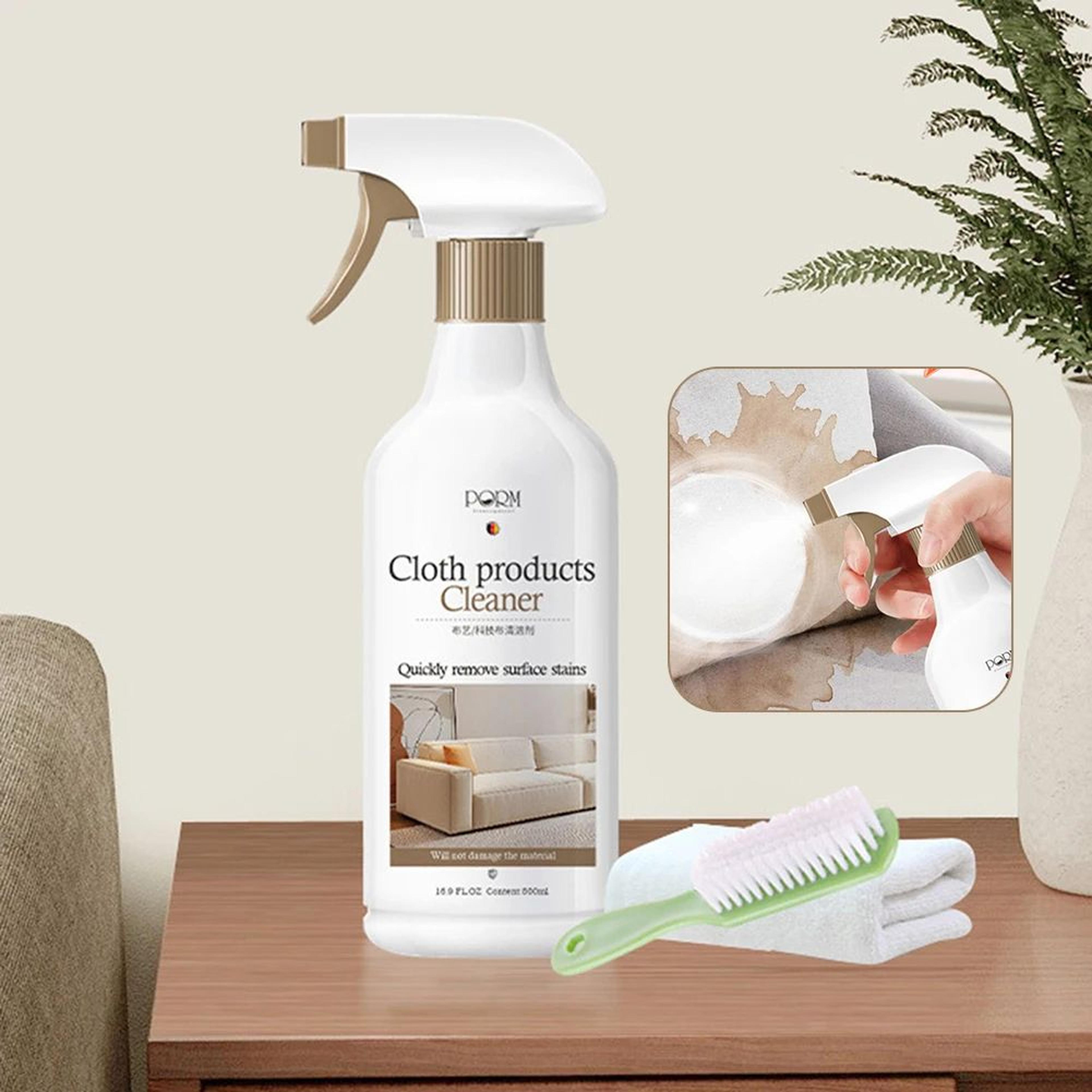 500ml fabric cleaning foam spray for sofa carpet upholstery and car interior