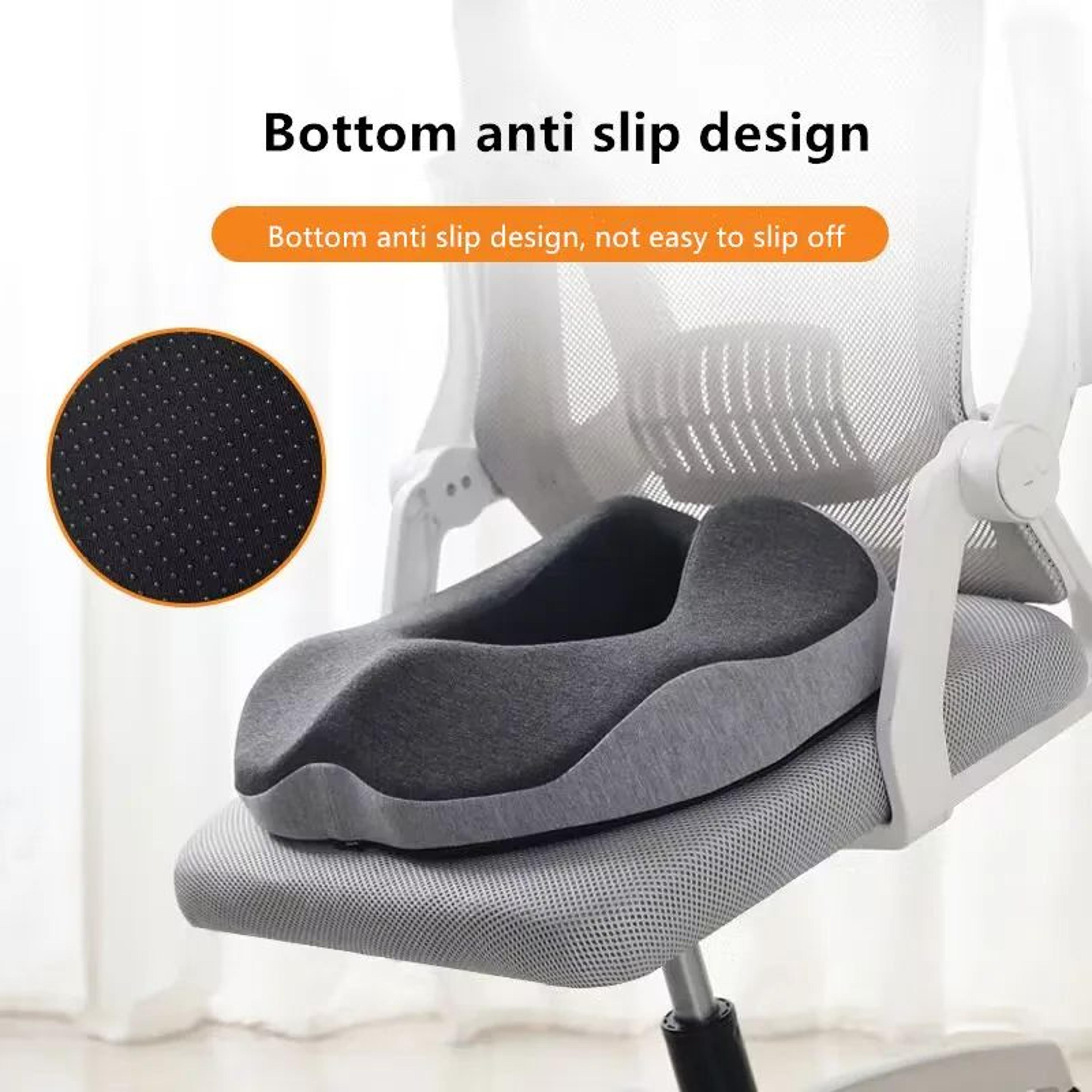 ergonomic memory foam donut seat cushion for office chair and car seat