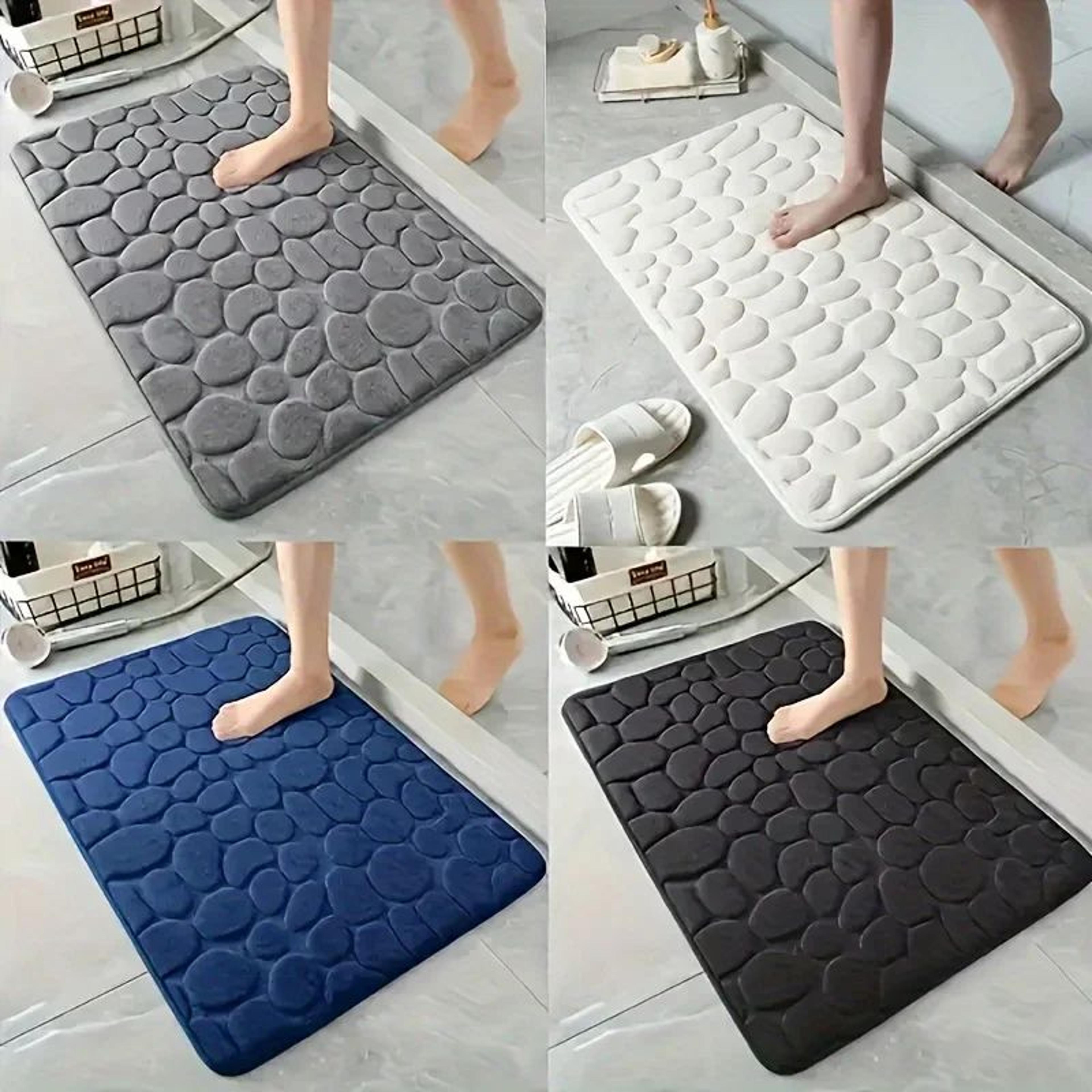 coral velvet bathroom mat non slip rug