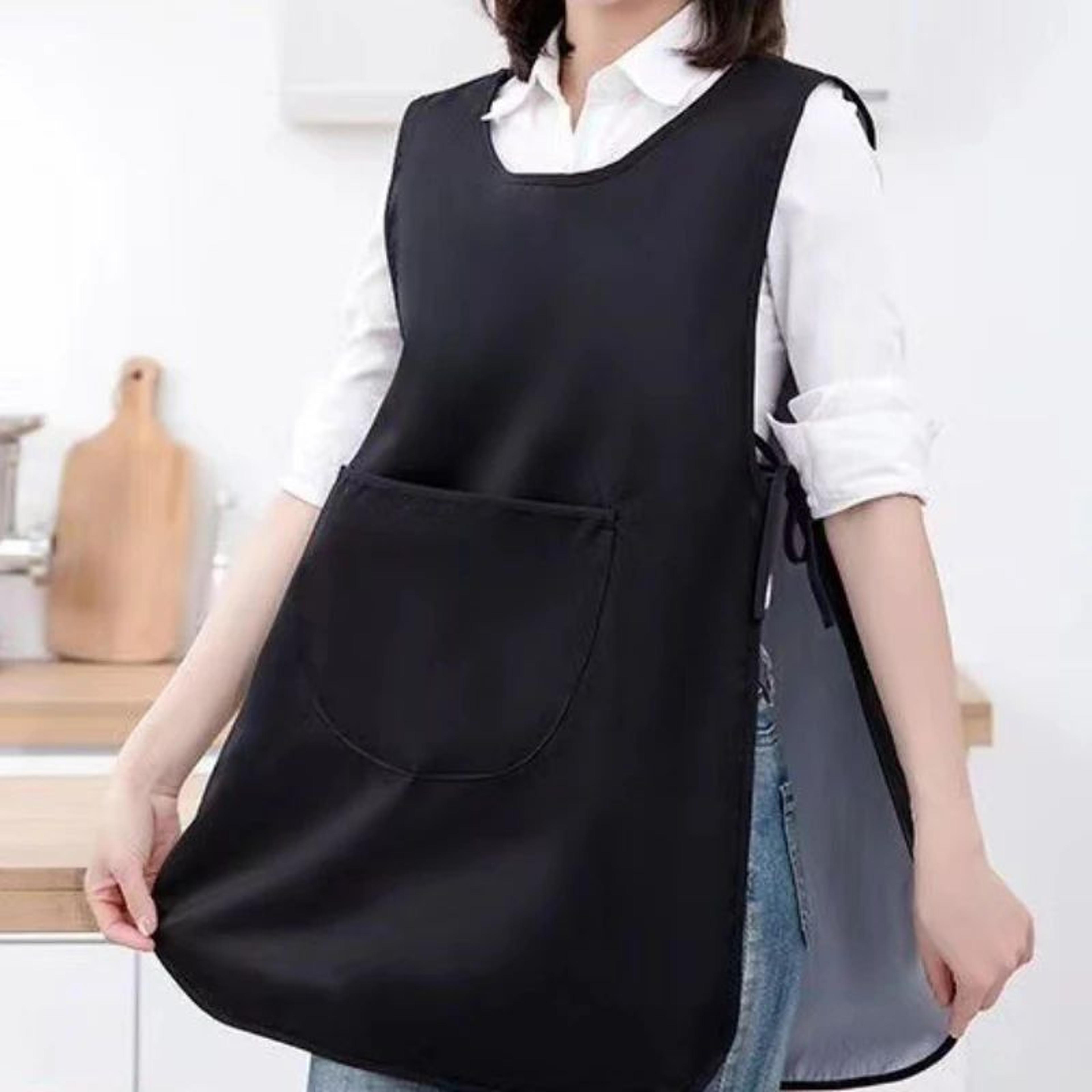 canvas kitchen apron chef work apron adjustable cooking apron