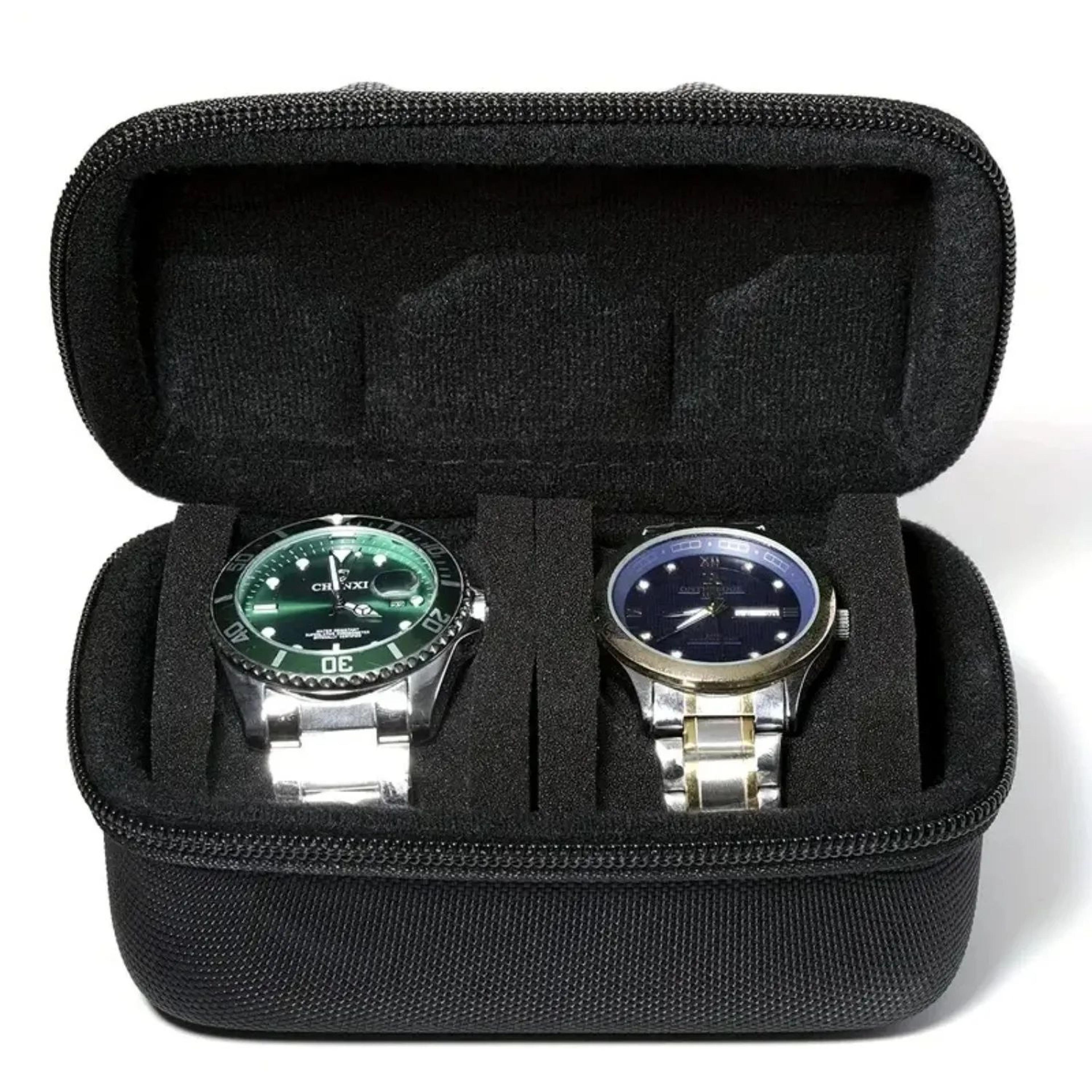 portable watch organizer case eva watch travel storage box