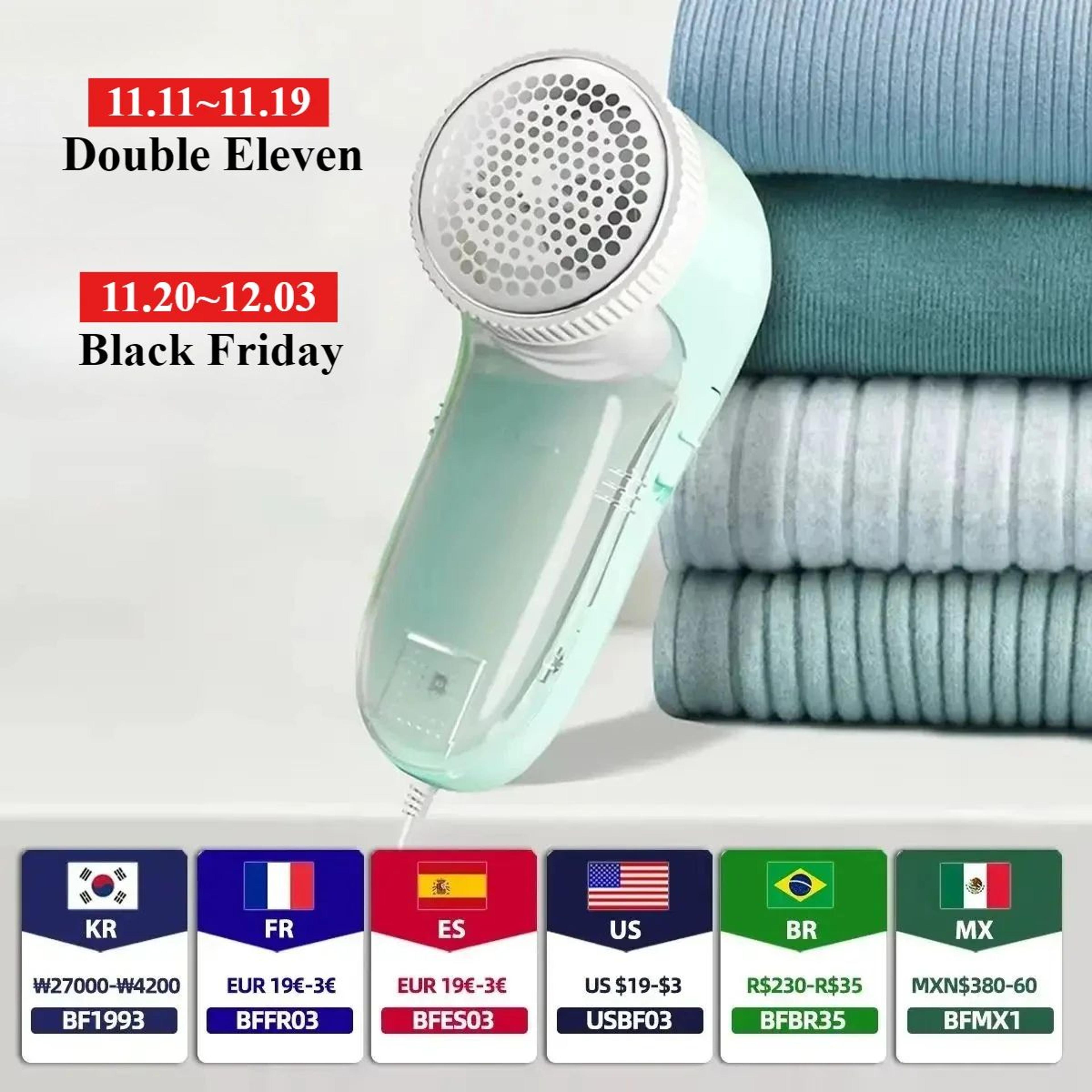 electric fabric shaver lint remover portable clothes fuzz remover