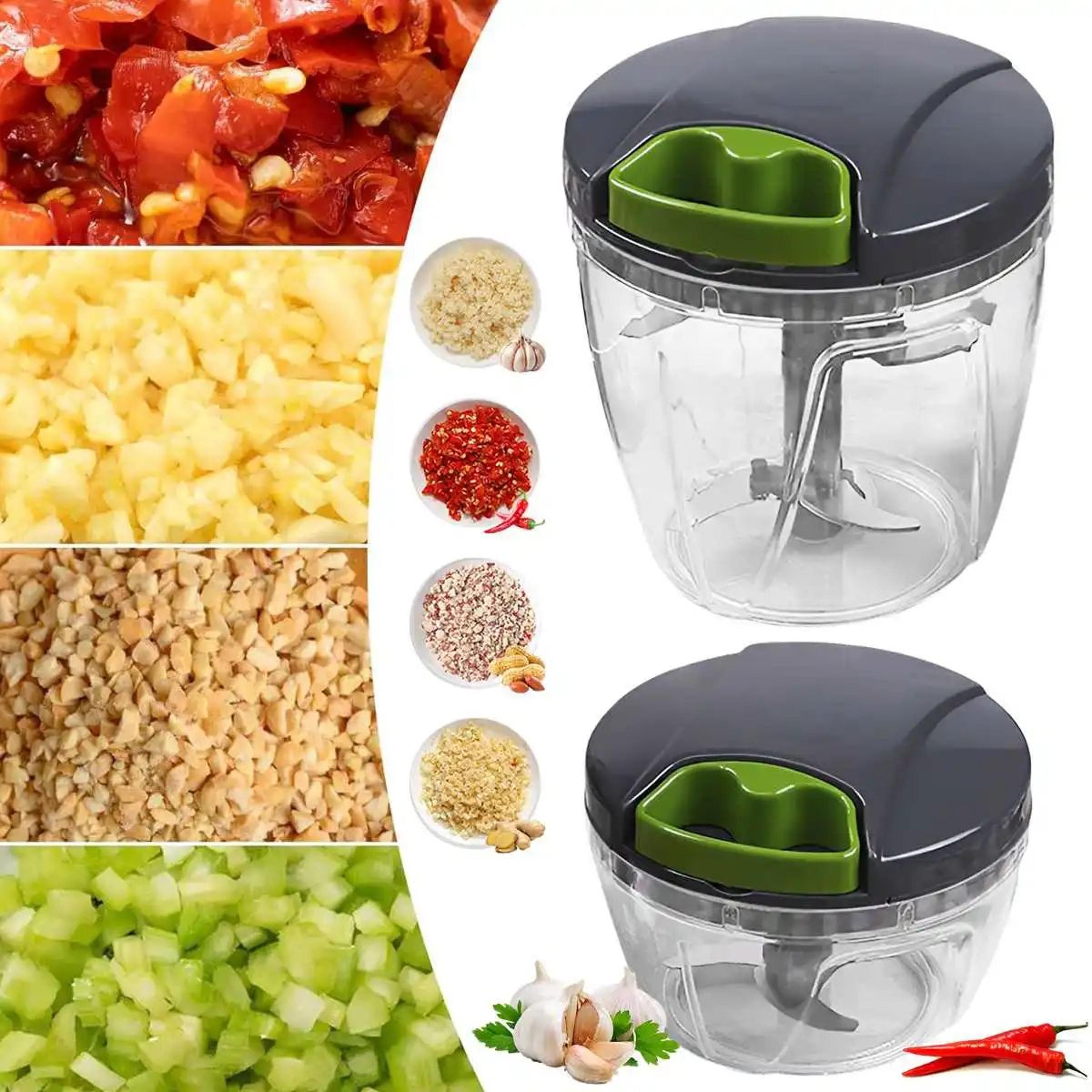 manual food chopper hand pull vegetable chopper kitchen food processor