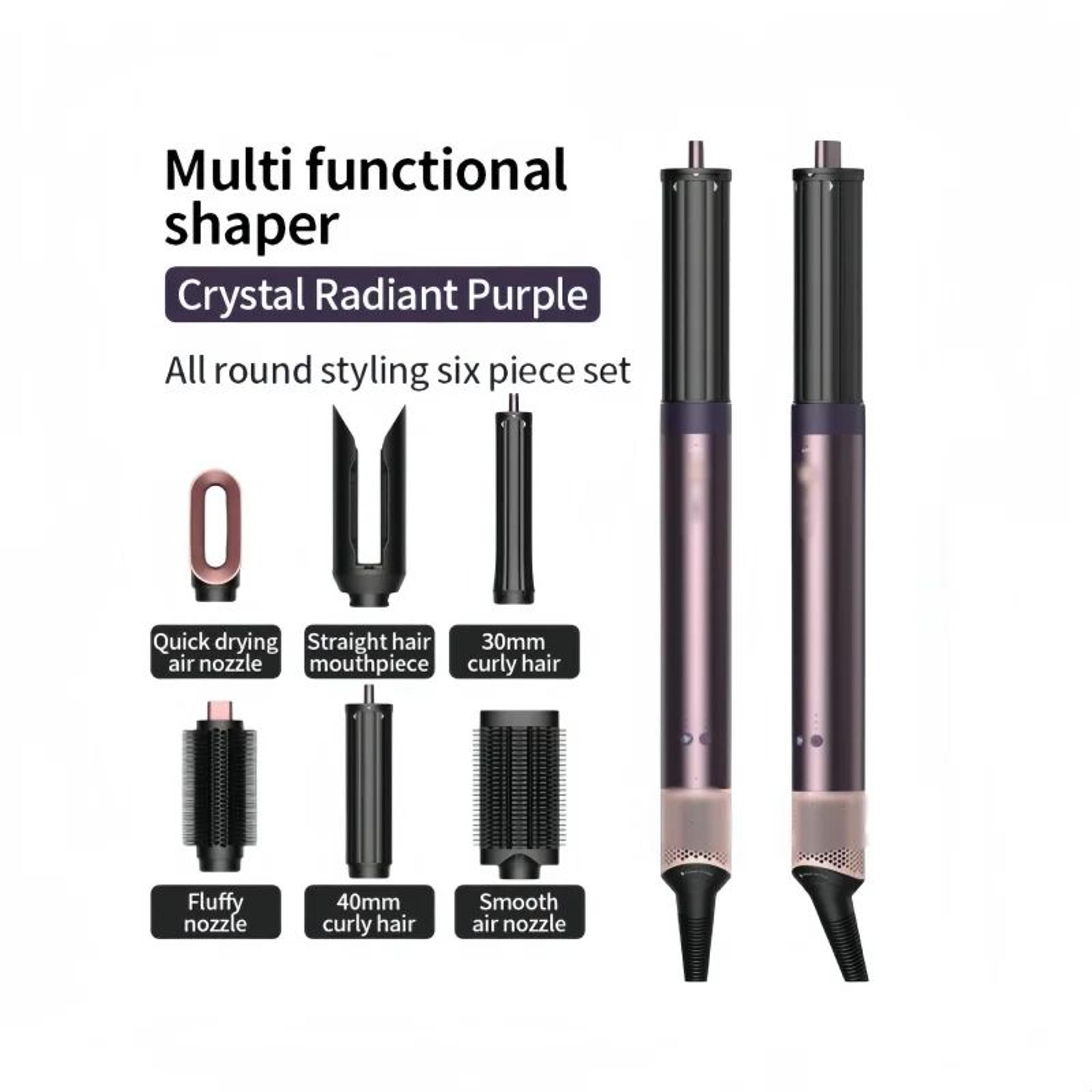 high speed ionic hair dryer six in one styling set