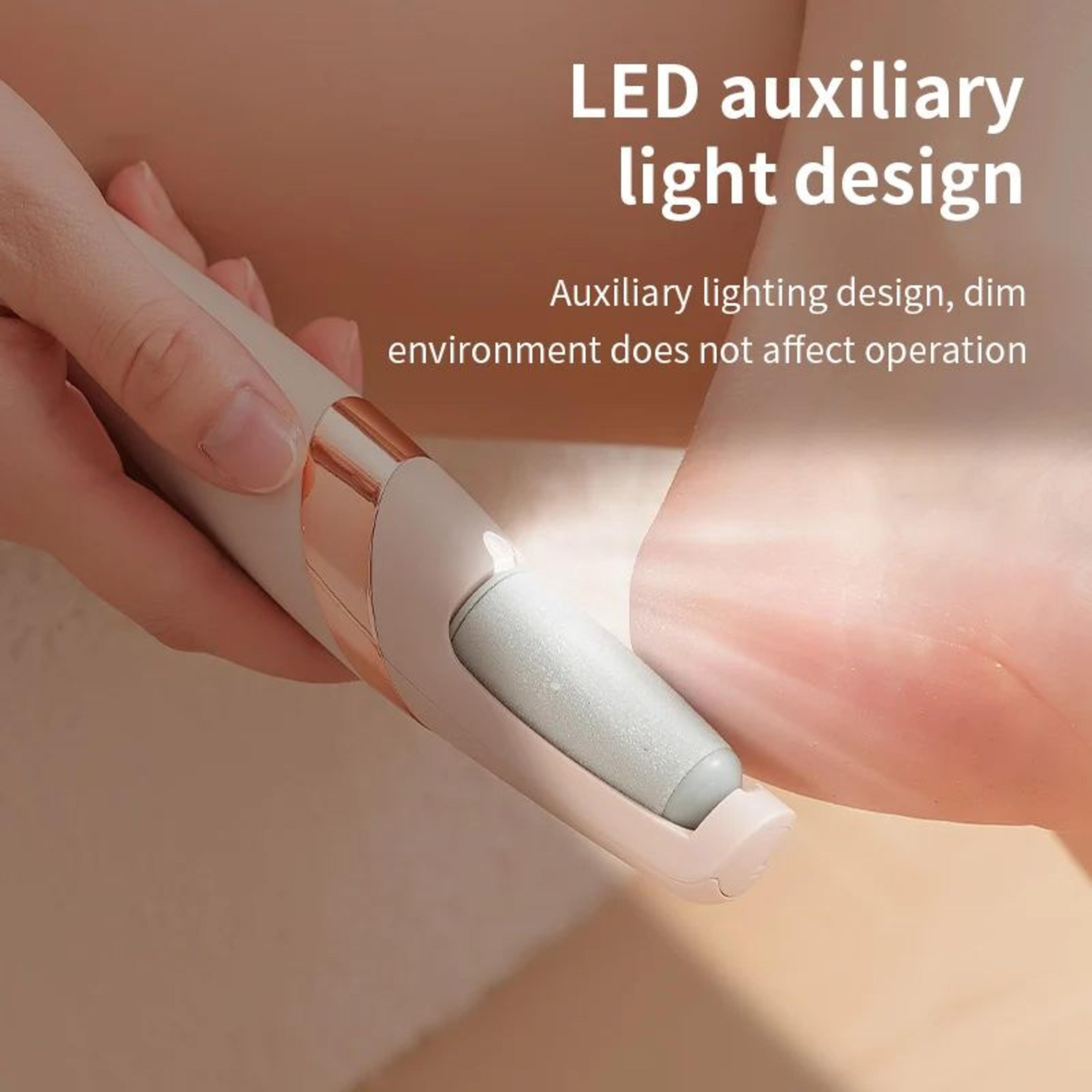 homefish electric foot callus remover rechargeable foot file