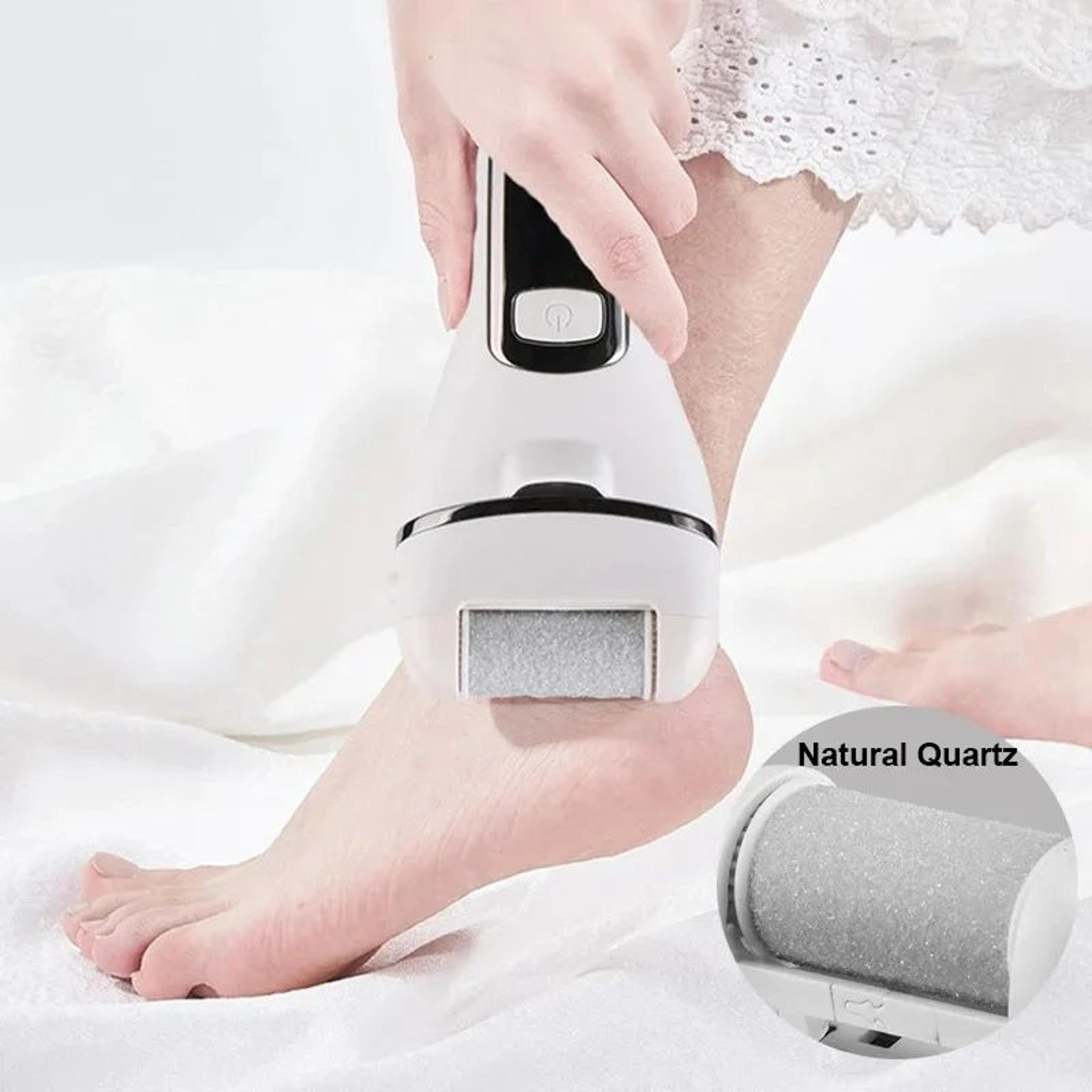 replacement roller heads for electric foot callus remover 3 pack black
