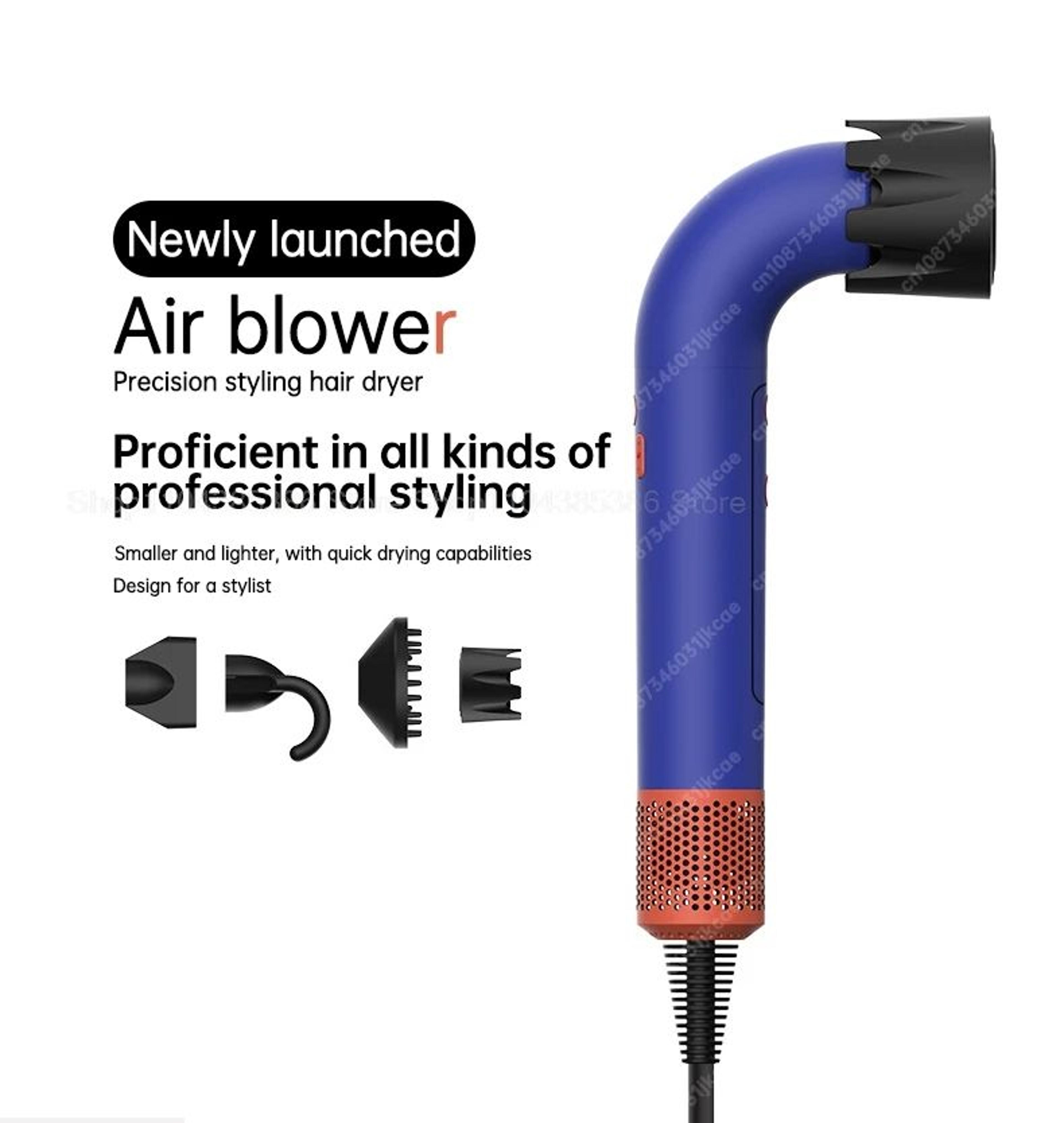 professional negative ion hair dryer fast dry hair styling tool