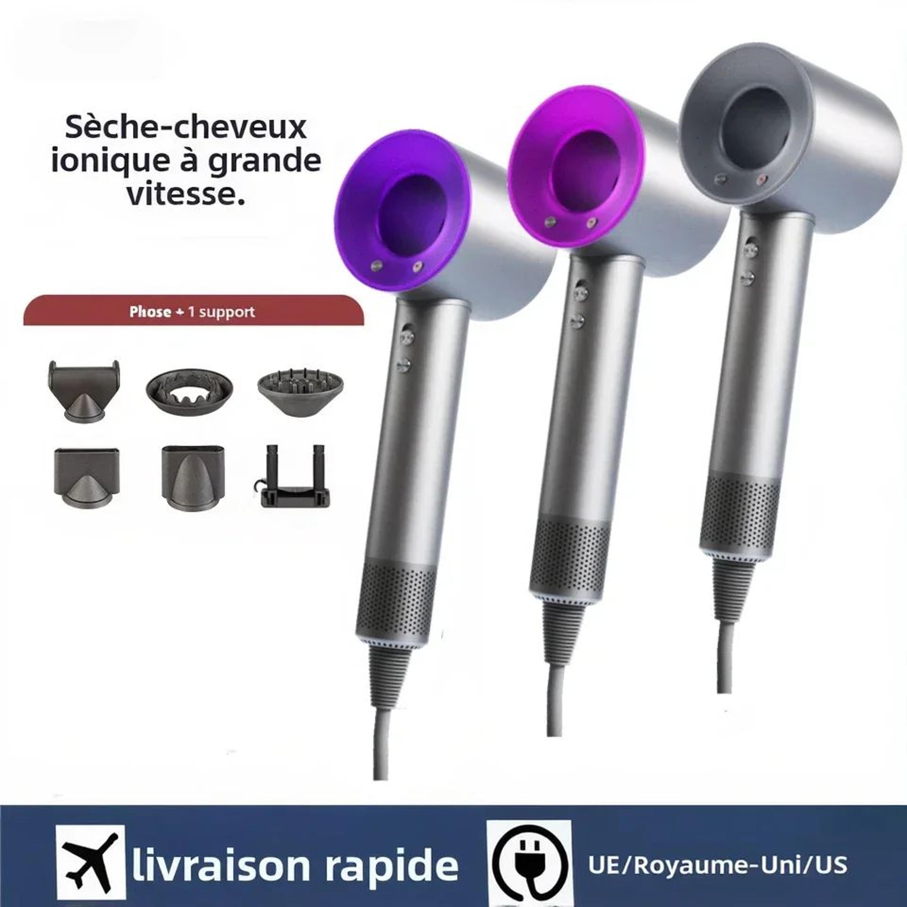 professional negative ion hair dryer 1600w high speed blow dryer