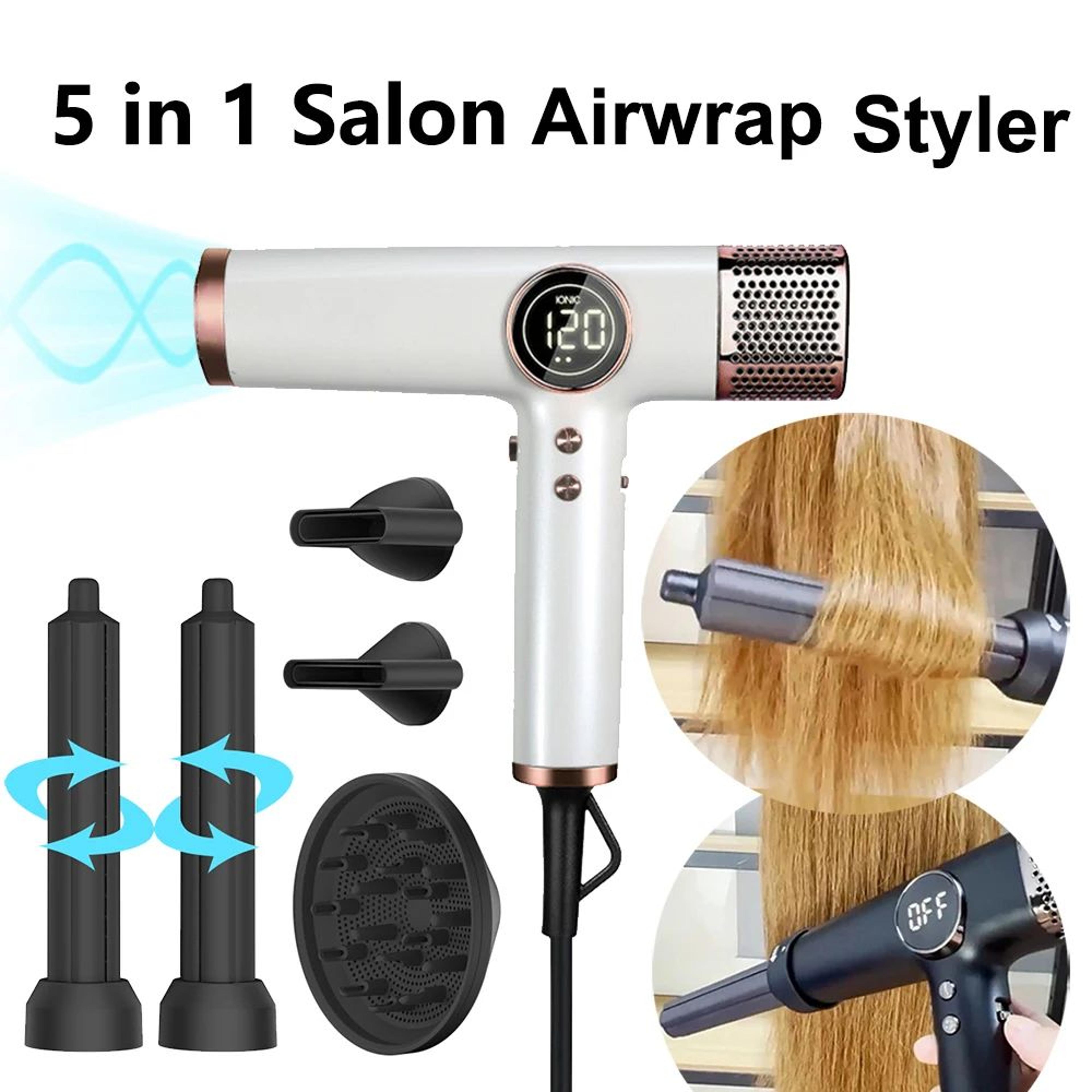 high speed ionic hair dryer 5 in 1 professional hair styler