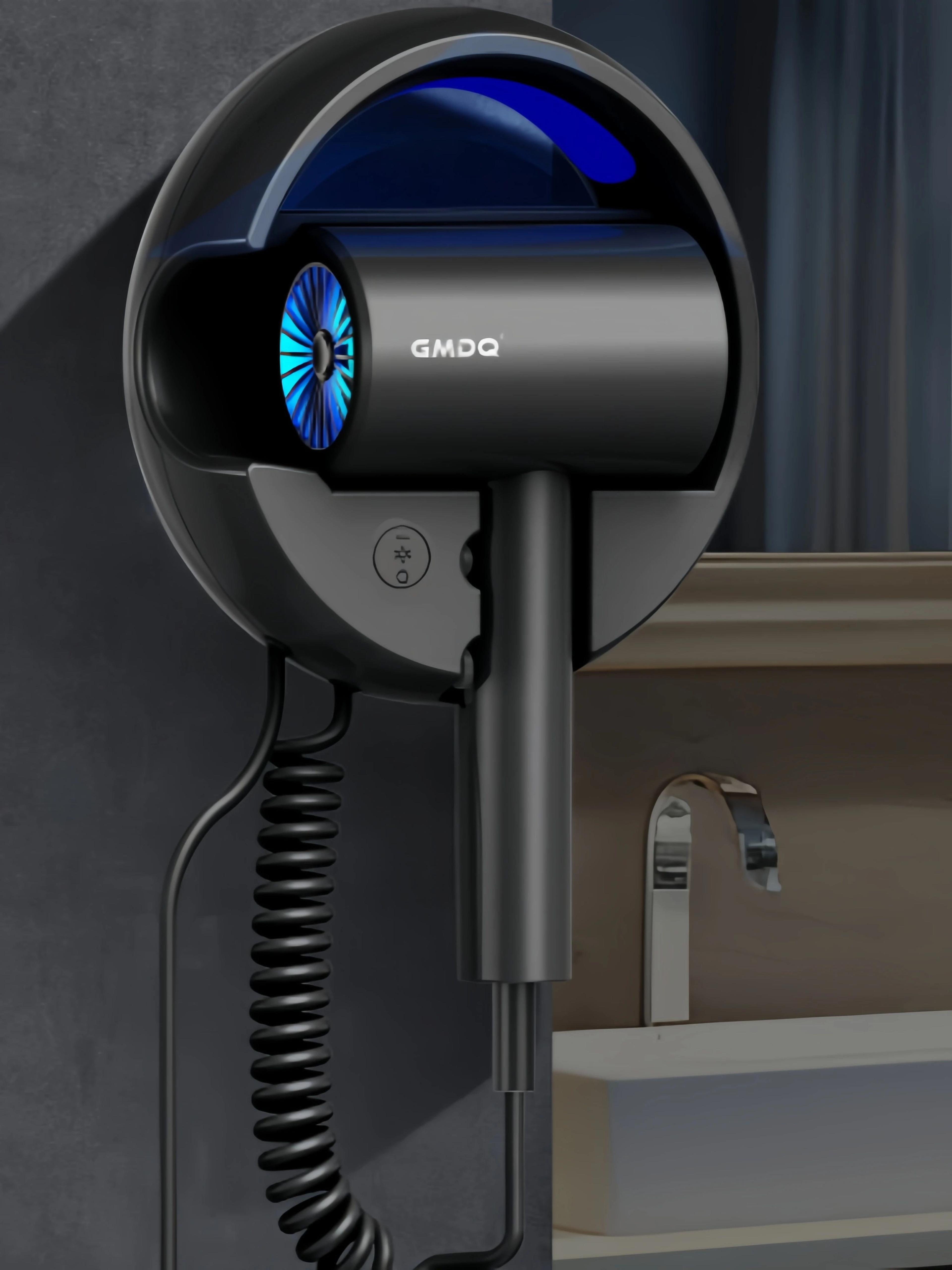 gmdq wall mounted hair dryer 1800w