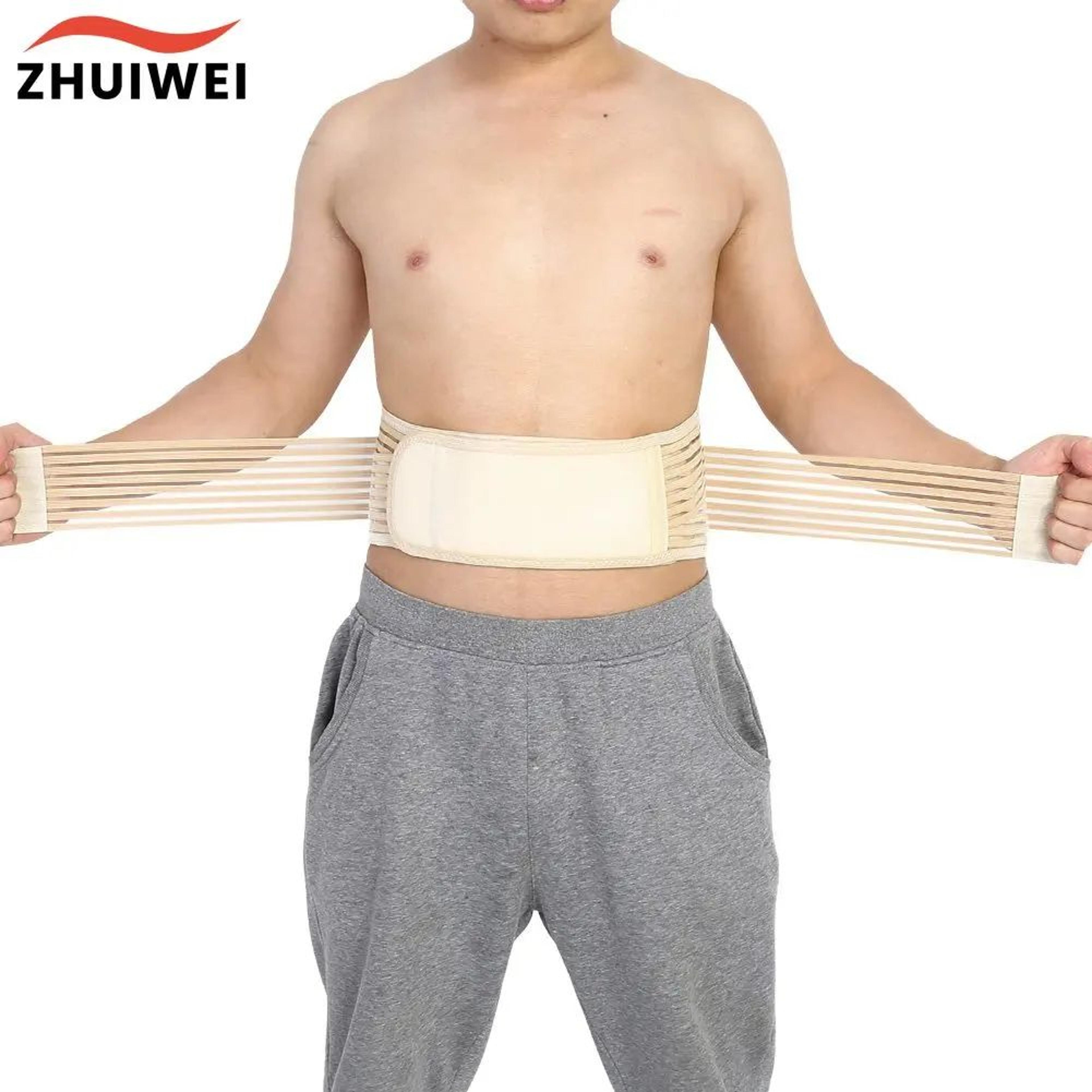 self heating lumbar back support belt