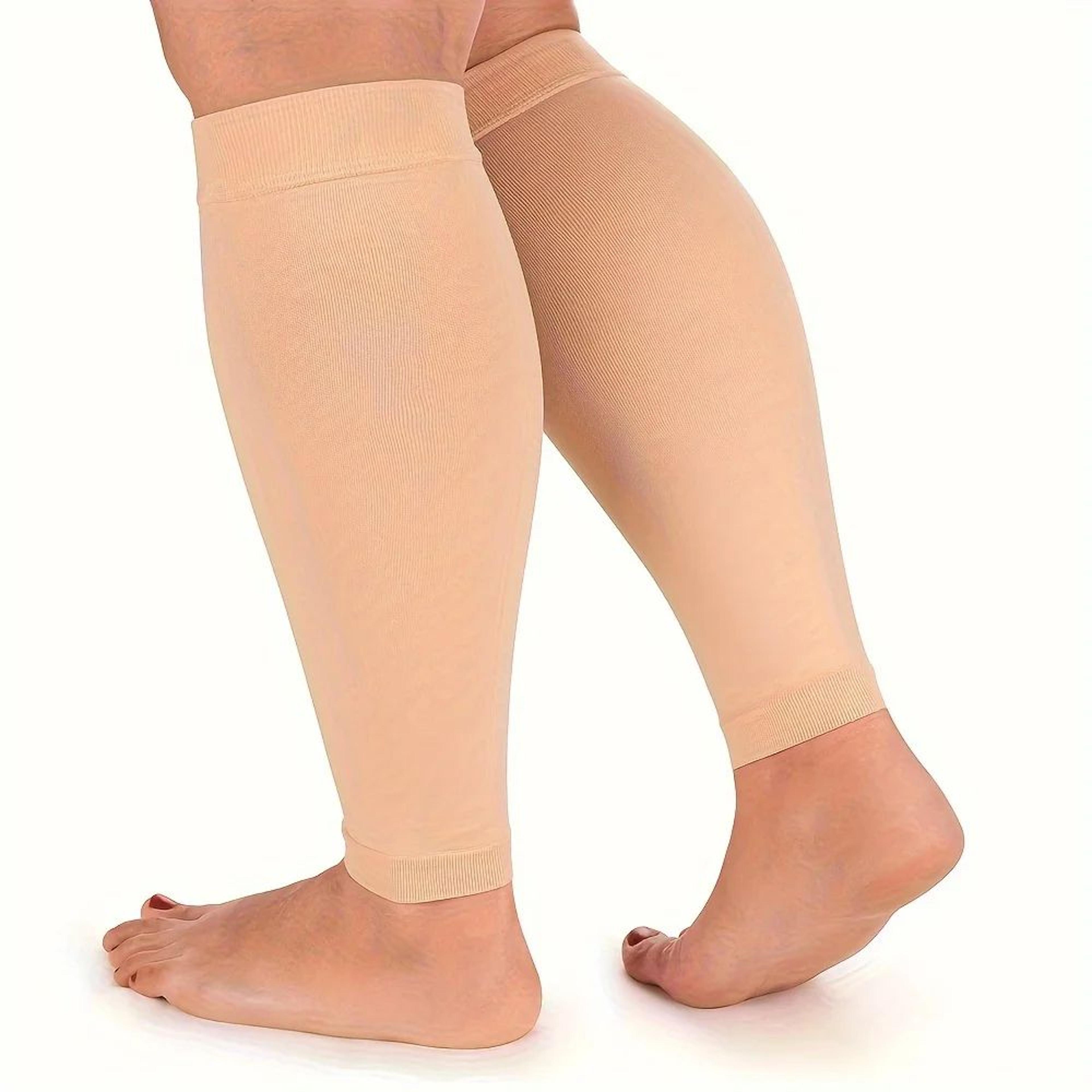 long compression calf sleeves for leg support
