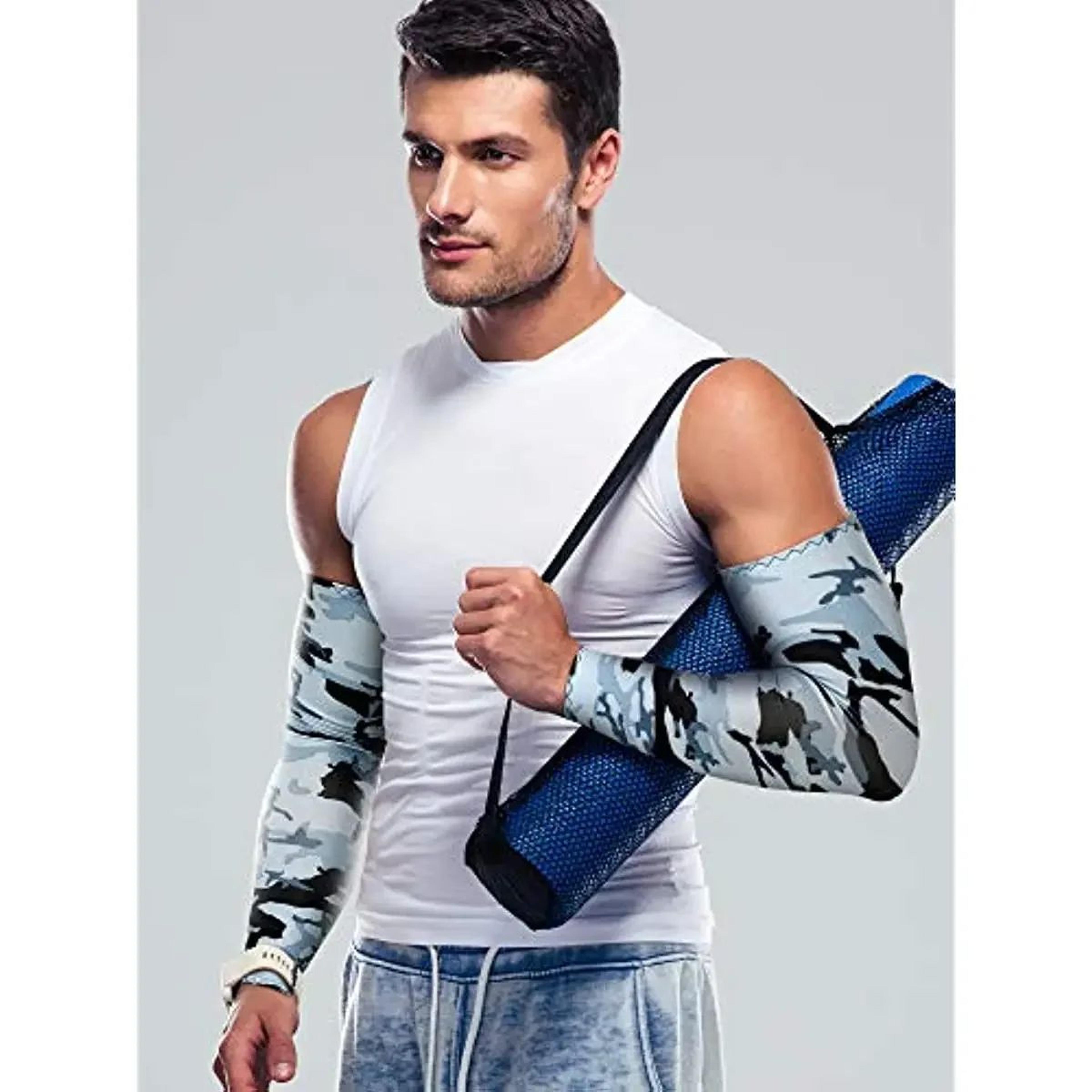 kids cooling arm sleeves with uv sun protection