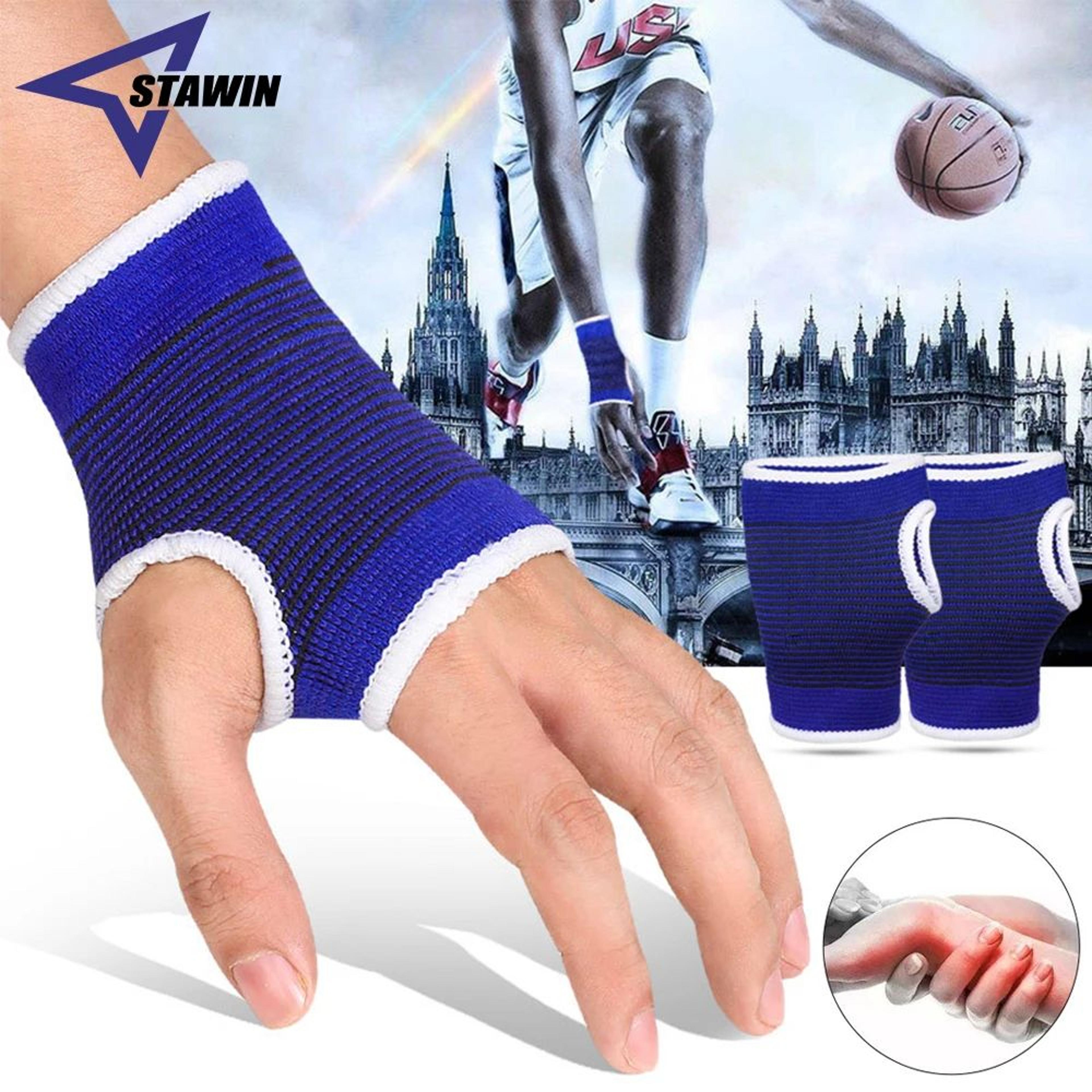 adjustable wrist support brace with palm protection for gym sports and daily activities