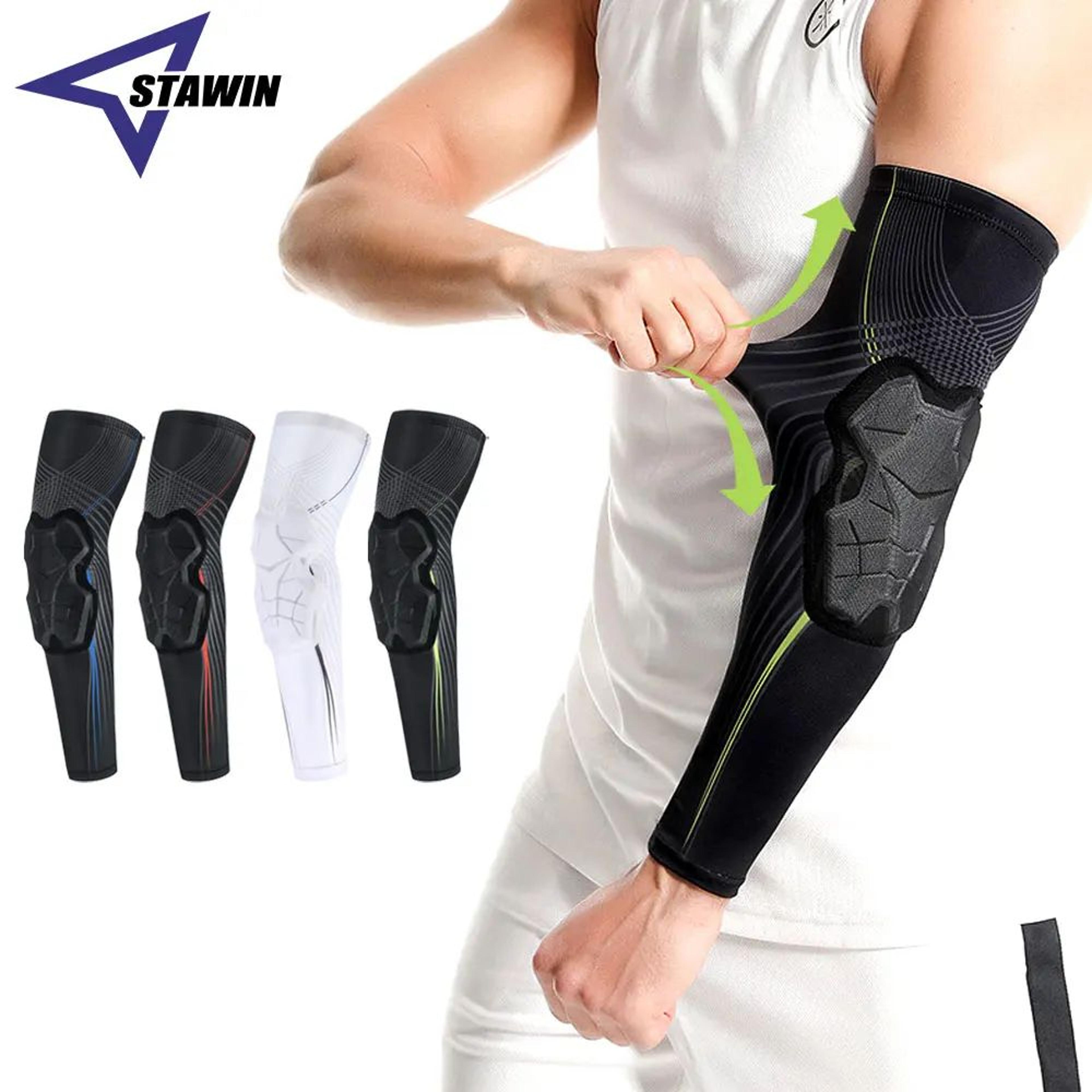 padded compression elbow sleeve for basketball volleyball cycling and sports