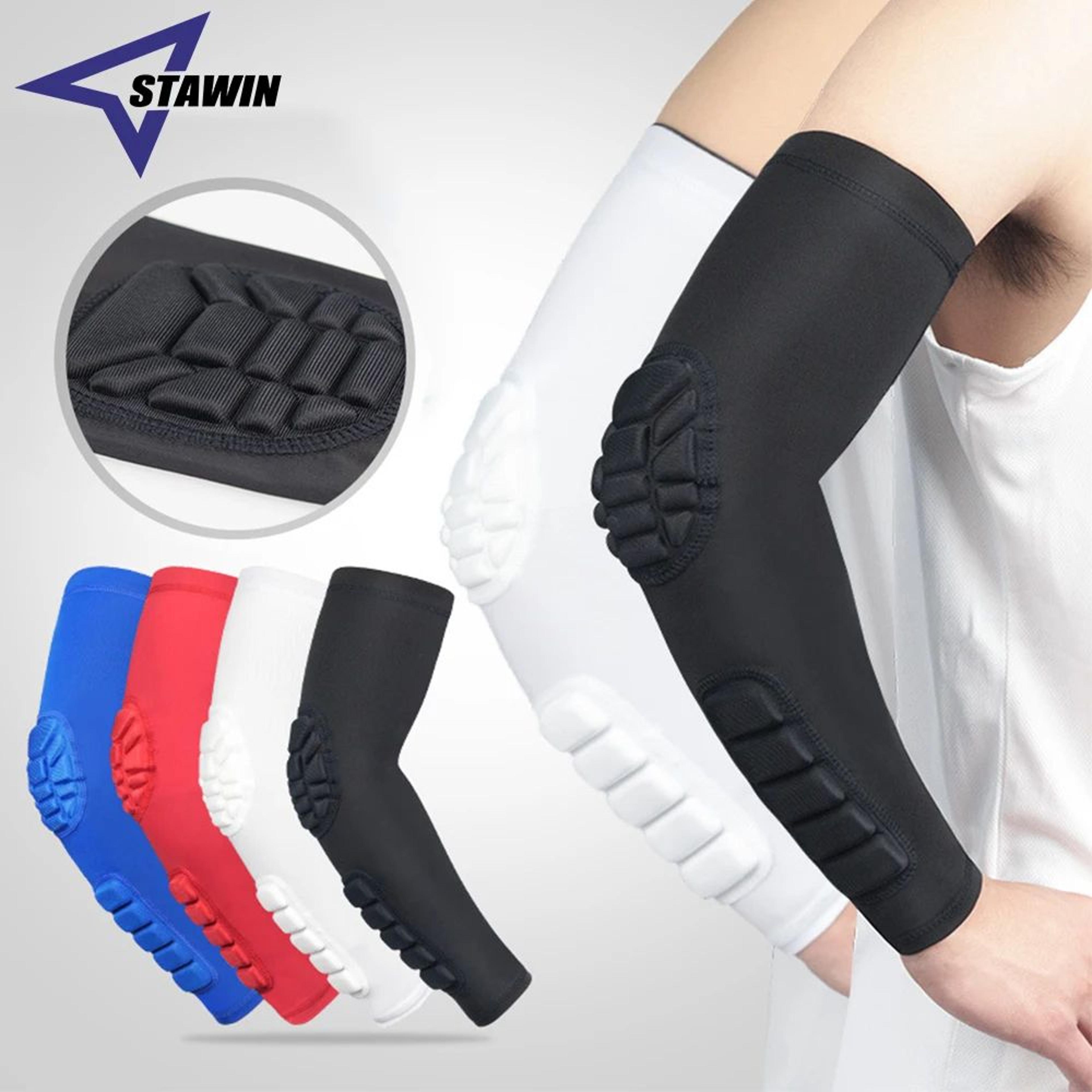 padded basketball arm sleeve with elbow protection for youth and adults