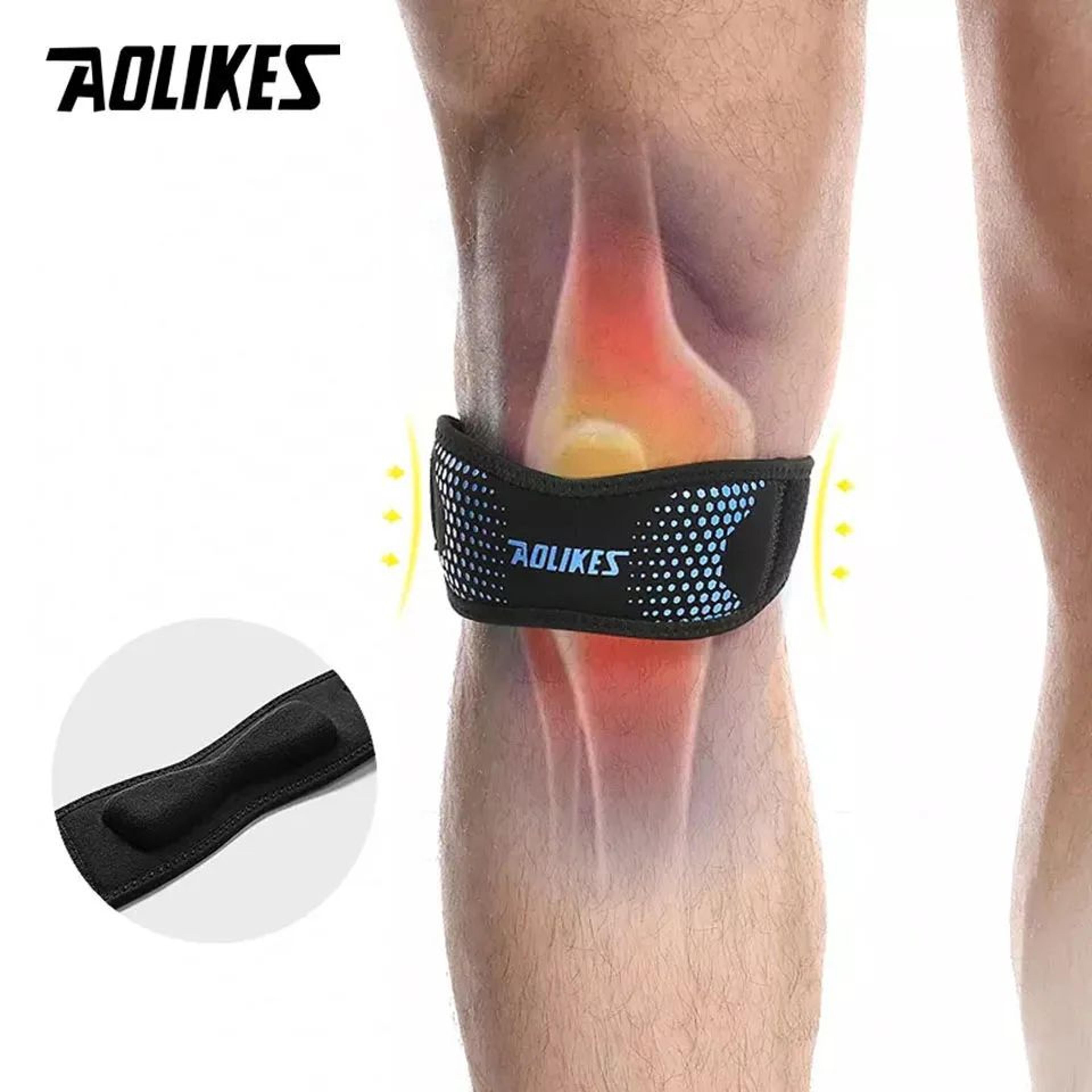 adjustable patella tendon knee strap for running hiking and sports