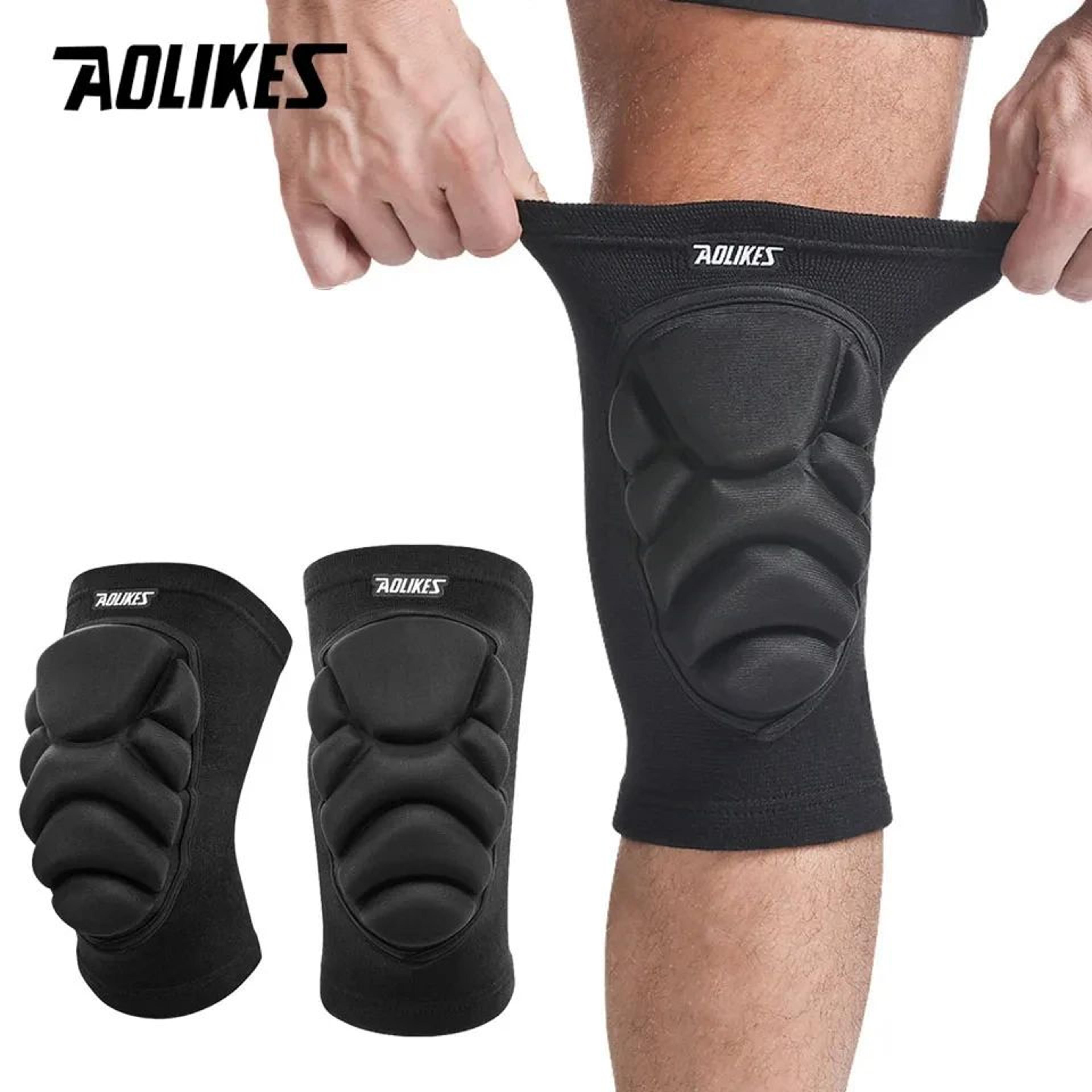 protective knee and elbow pads for sports work and training