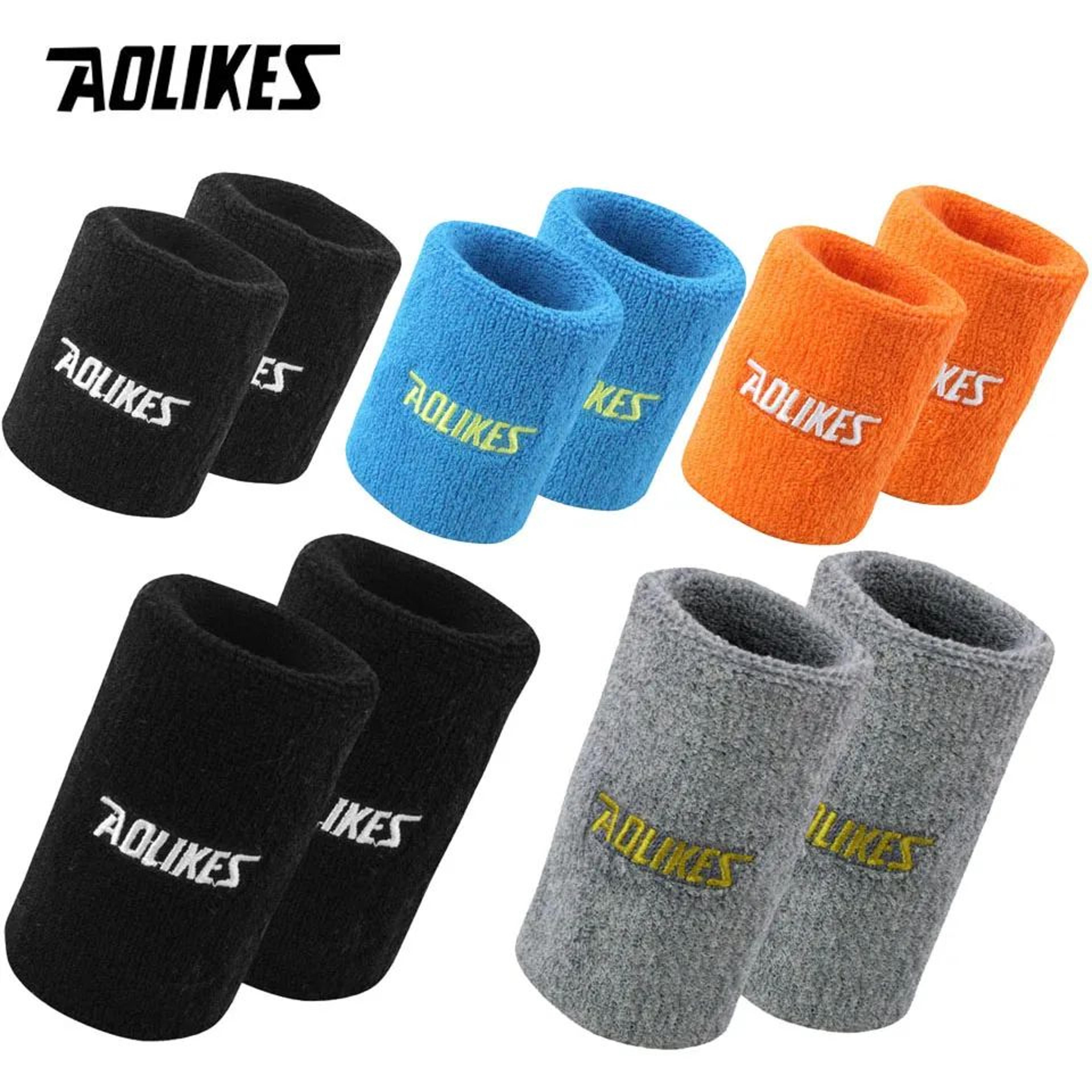 sports sweat wristbands for running tennis basketball and gym