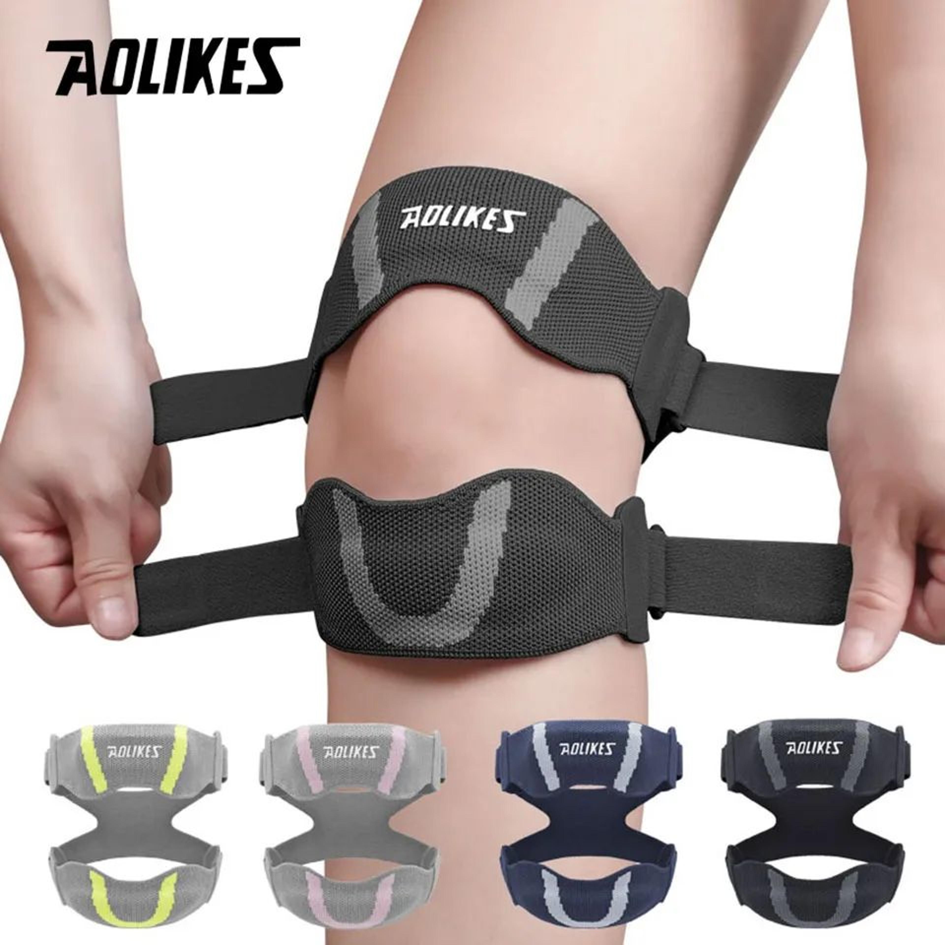 aolikes adjustable patella knee strap for knee pain relief and sports support